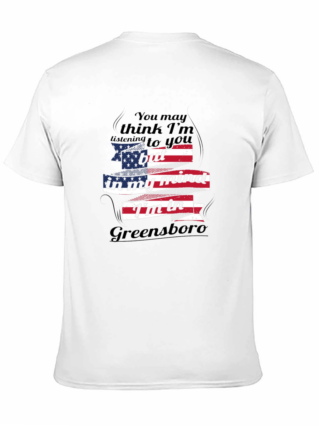 Greensboro Mind T-Shirt - Patriotic Graphic Tee