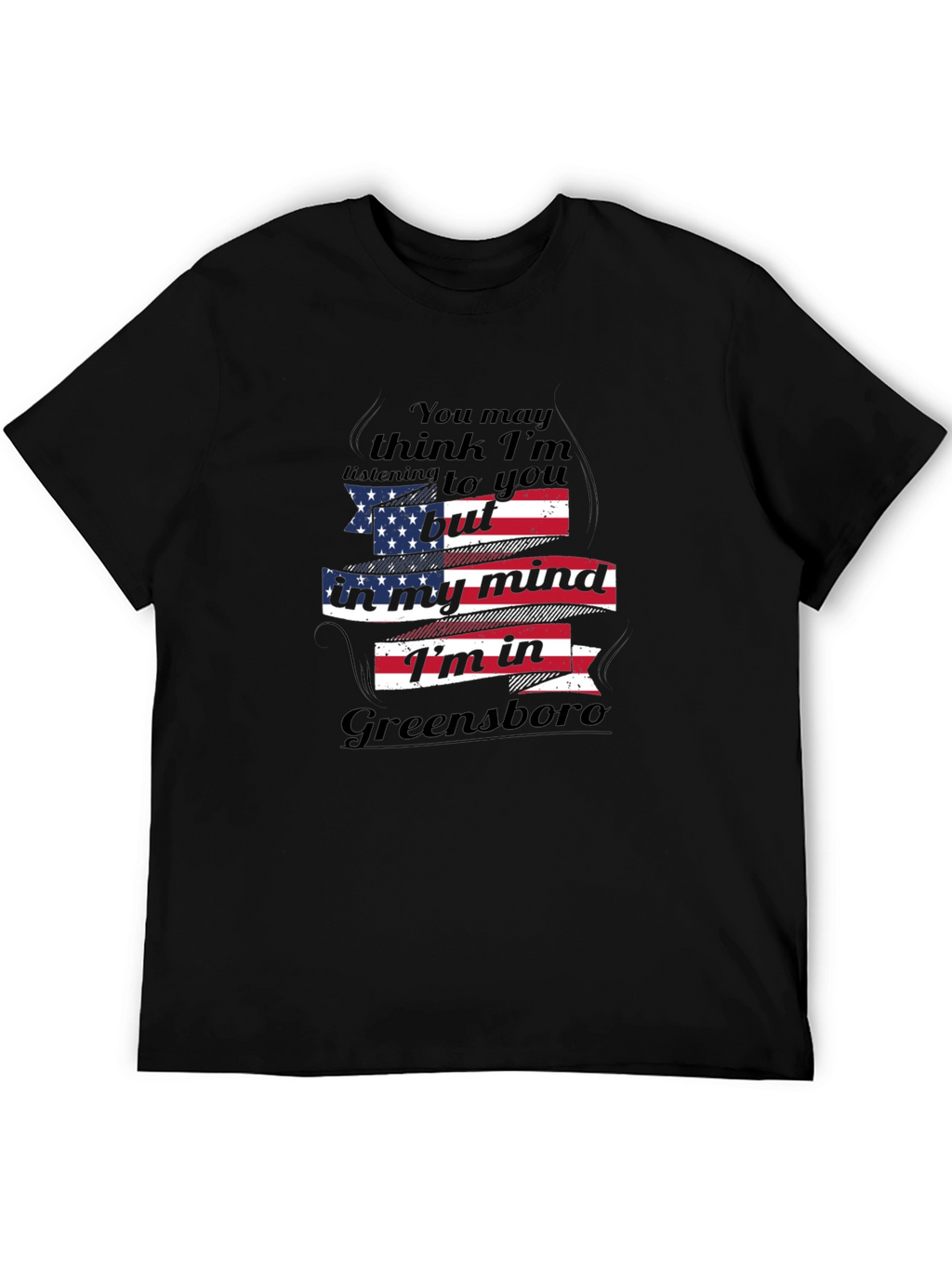 Greensboro Mind T-Shirt - Patriotic Graphic Tee