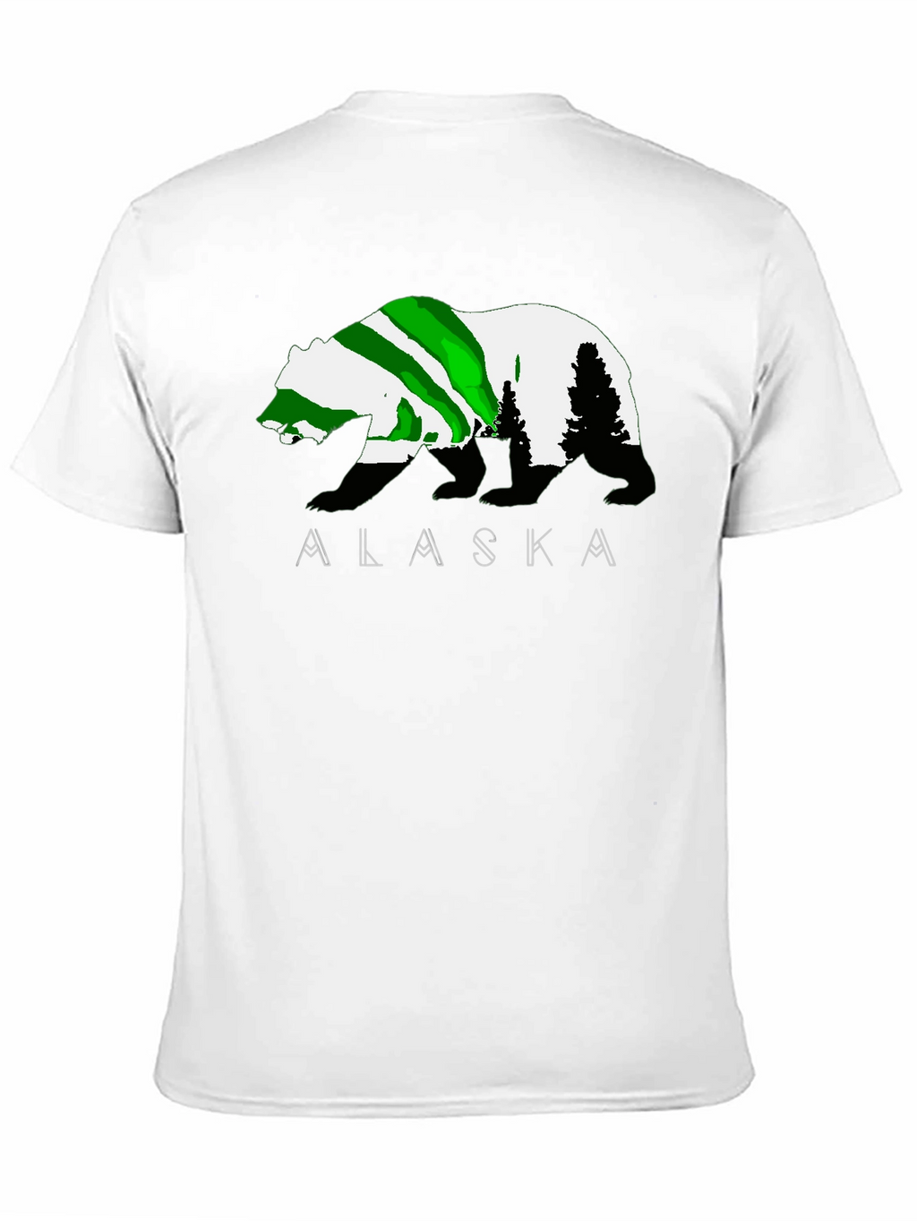 Alaska Bear Graphic T-Shirt - Outdoor Adventure Tee