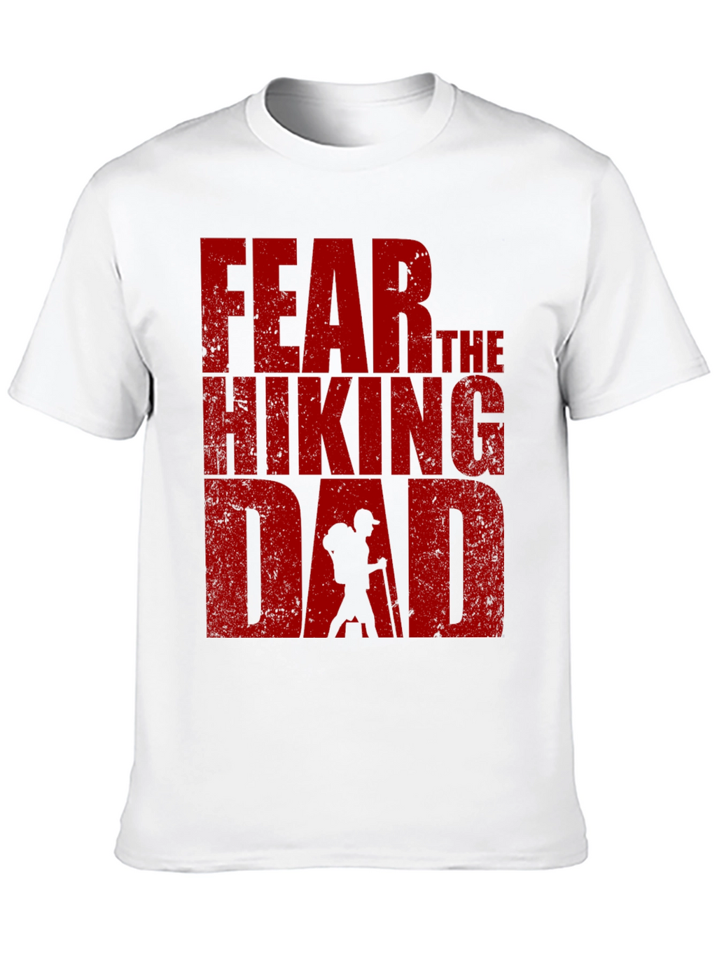 Fear The Hiking Dad T-Shirt - Black