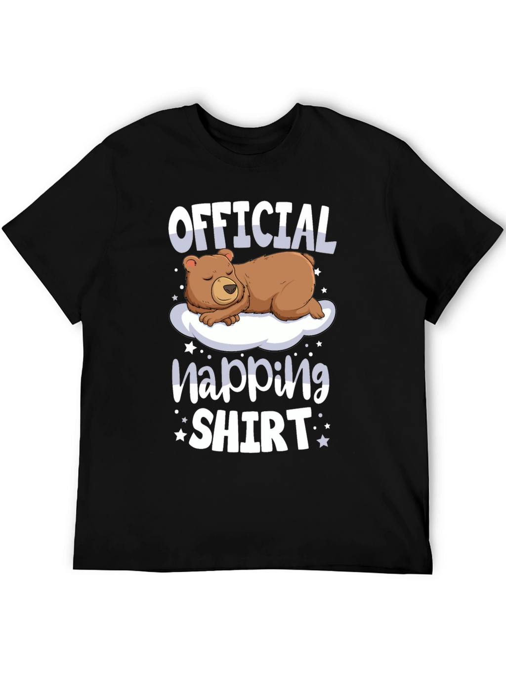 Official Napping Shirt - Bear on Cloud Graphic Tee