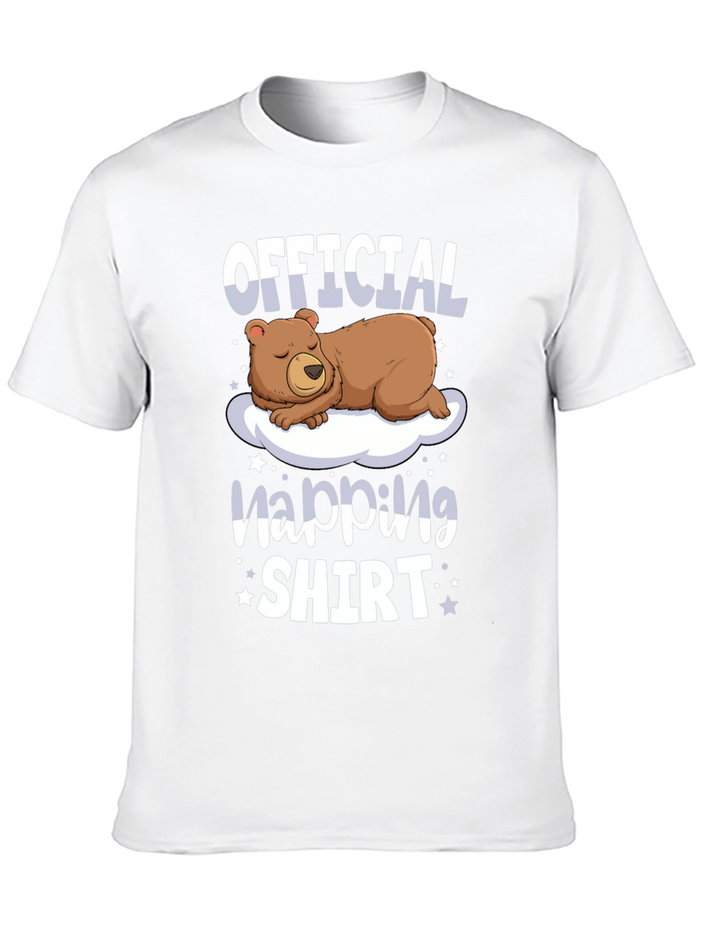 Official Napping Shirt - Bear on Cloud Graphic Tee