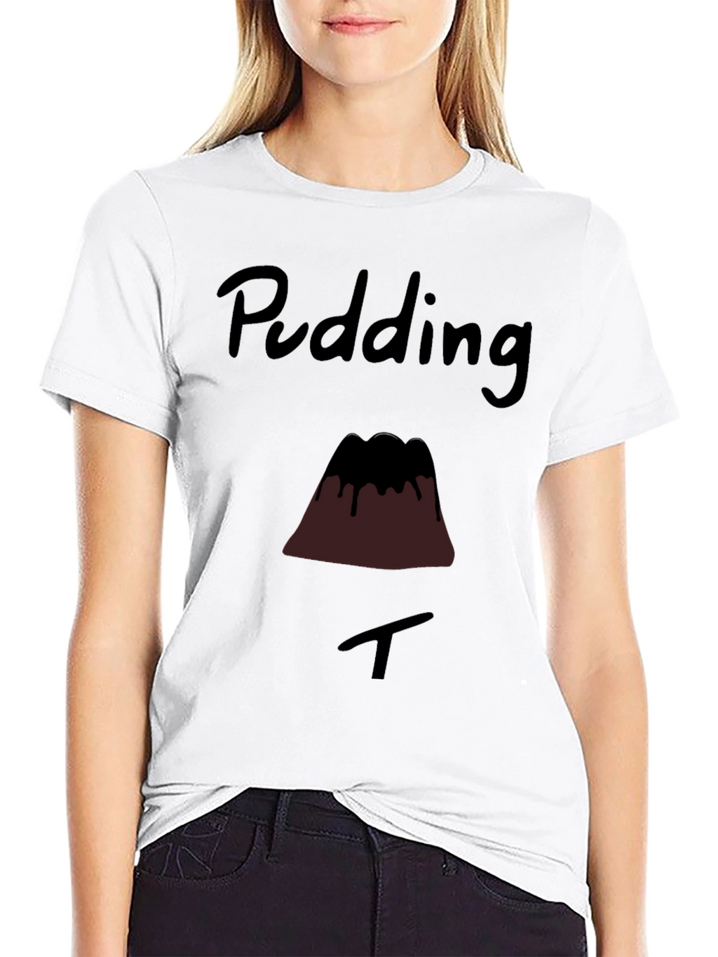 Pudding T-Shirt - Funny Dessert Graphic Tee