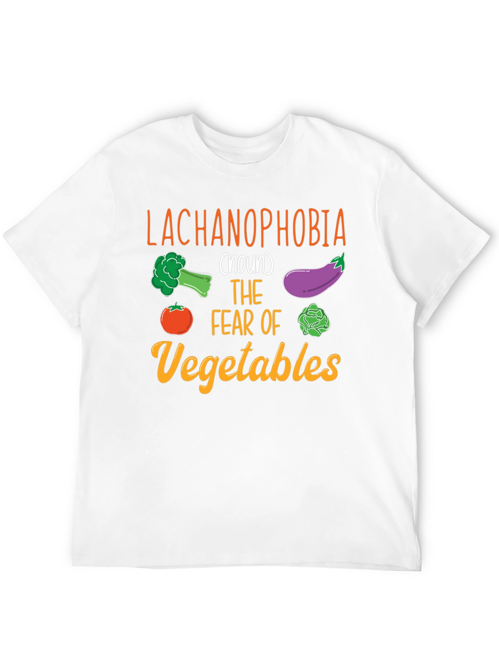Lachanophobia Vegetable Fear T-Shirt