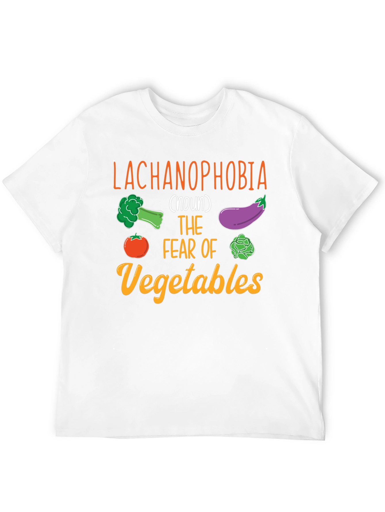 Lachanophobia Vegetable Fear T-Shirt