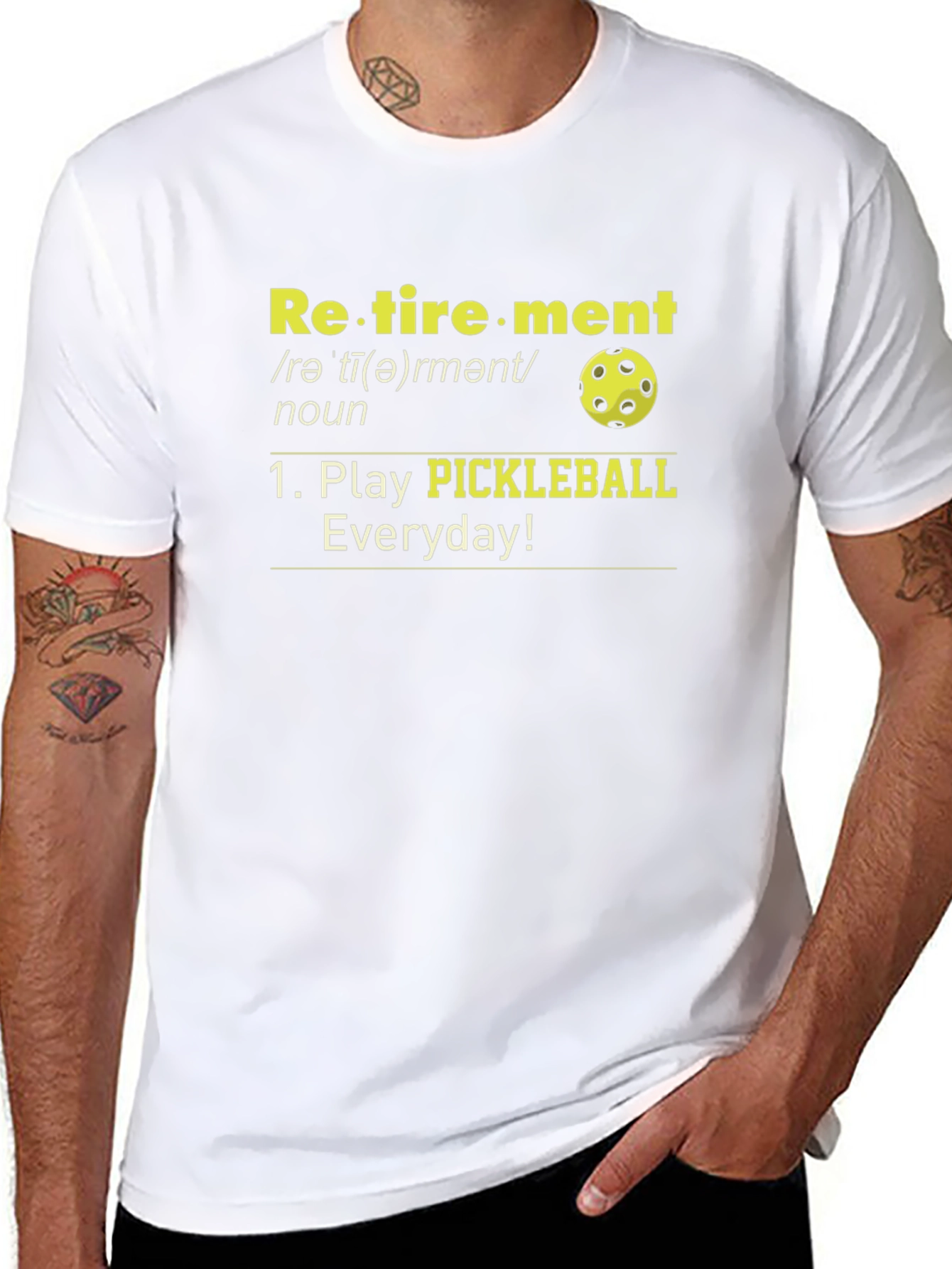Retirement Pickleball T-Shirt - Play Everyday!