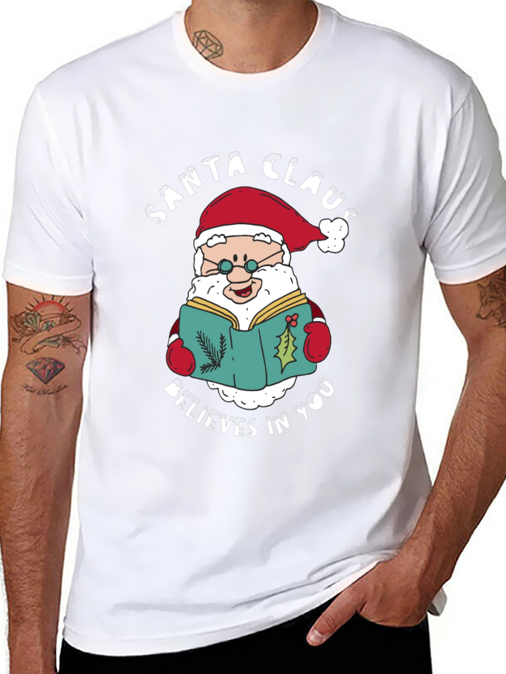 Santa Claus Believes In You T-Shirt