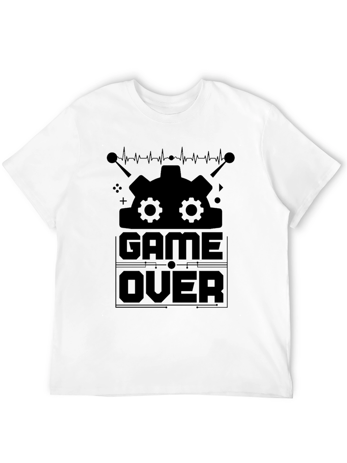 Game Over Graphic Tee - Gamer Style
