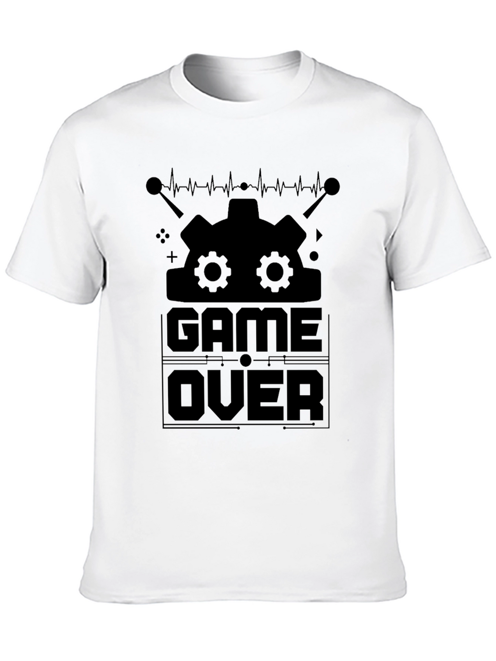 Game Over Graphic Tee - Gamer Style