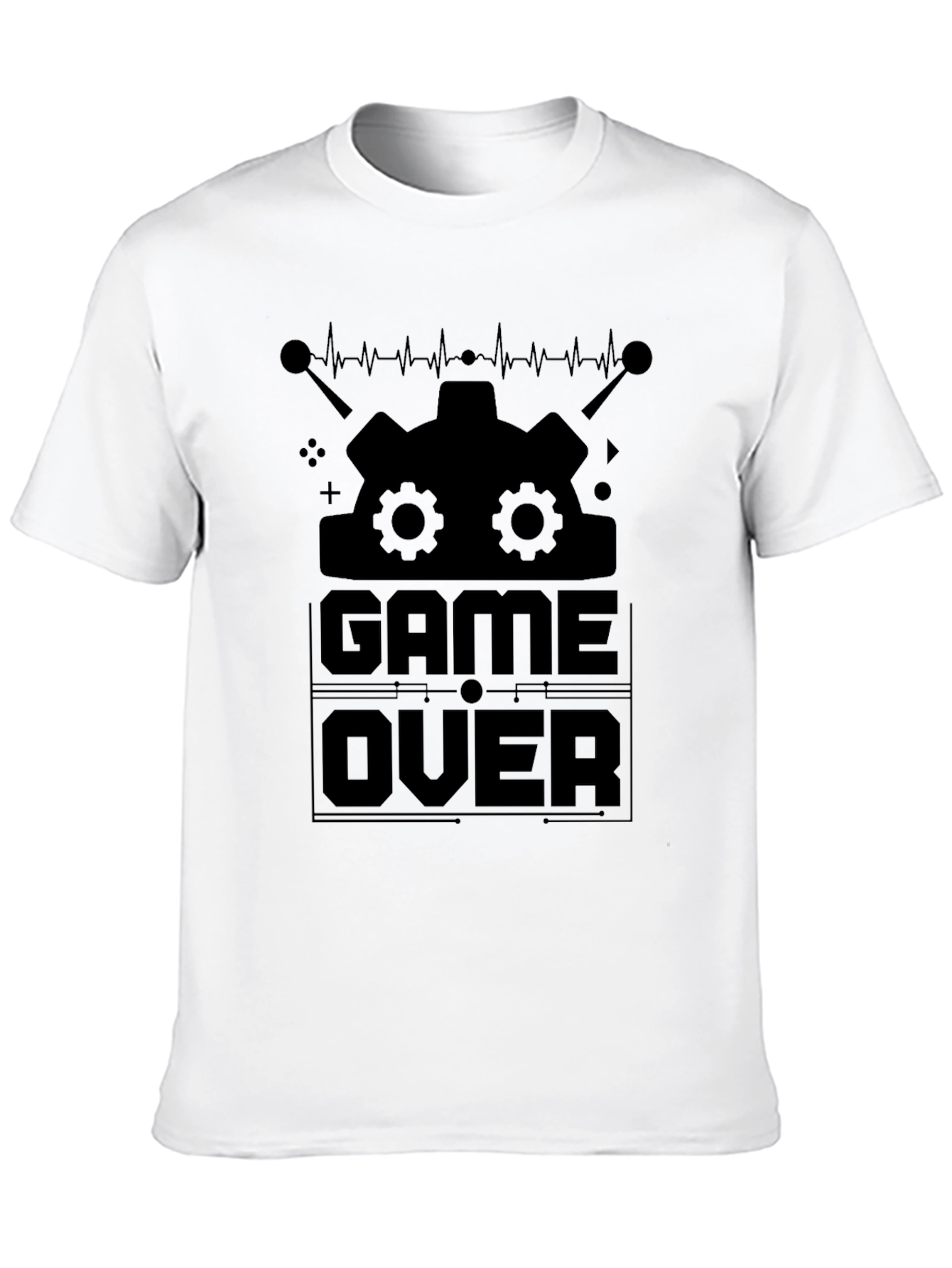 Game Over Graphic Tee - Gamer Style