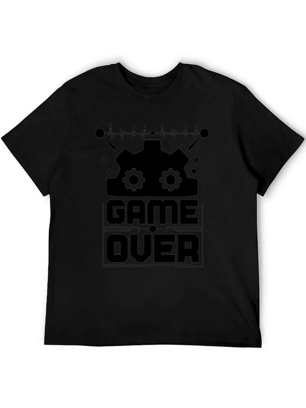 Game Over Graphic Tee - Gamer Style