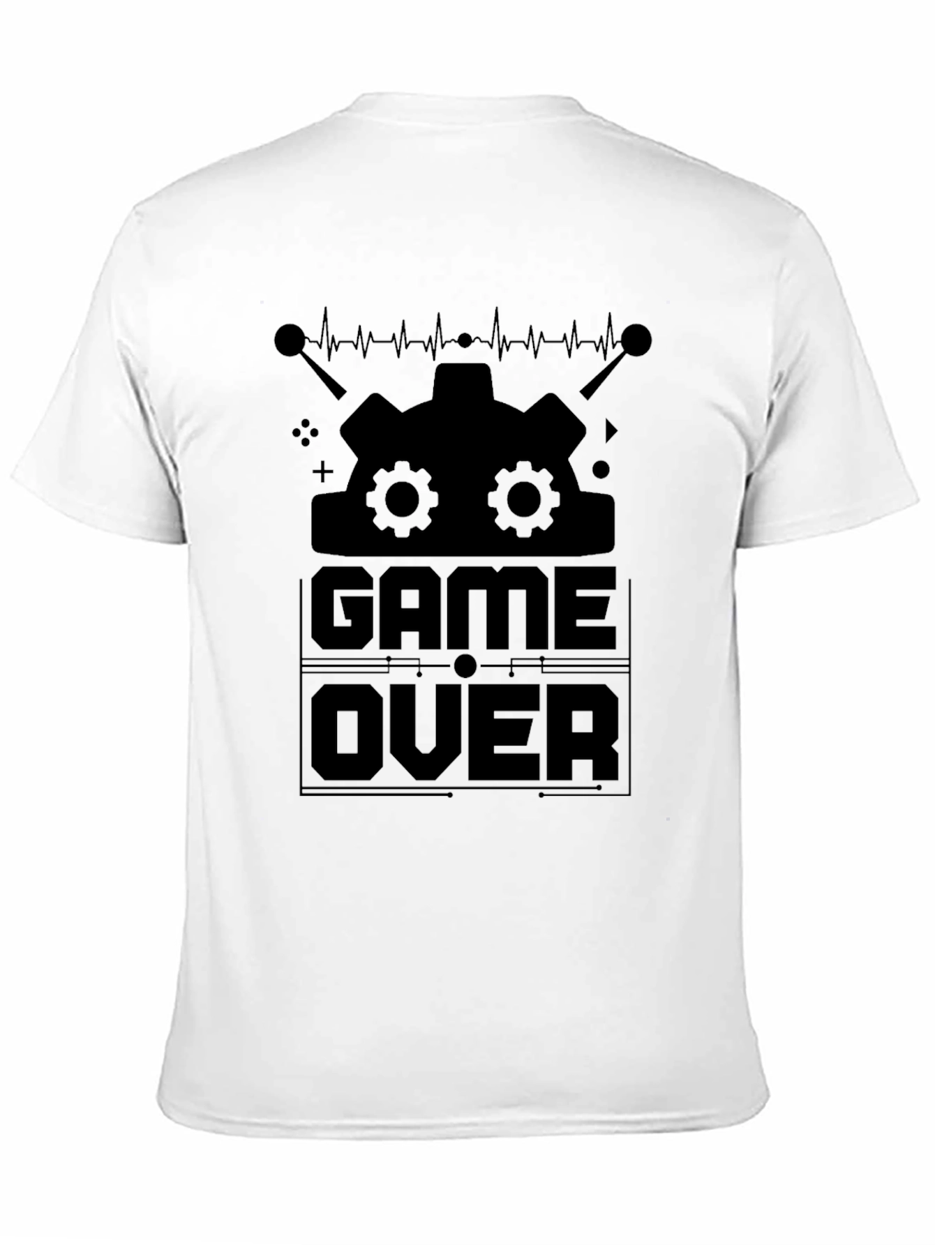 Game Over Graphic Tee - Gamer Style