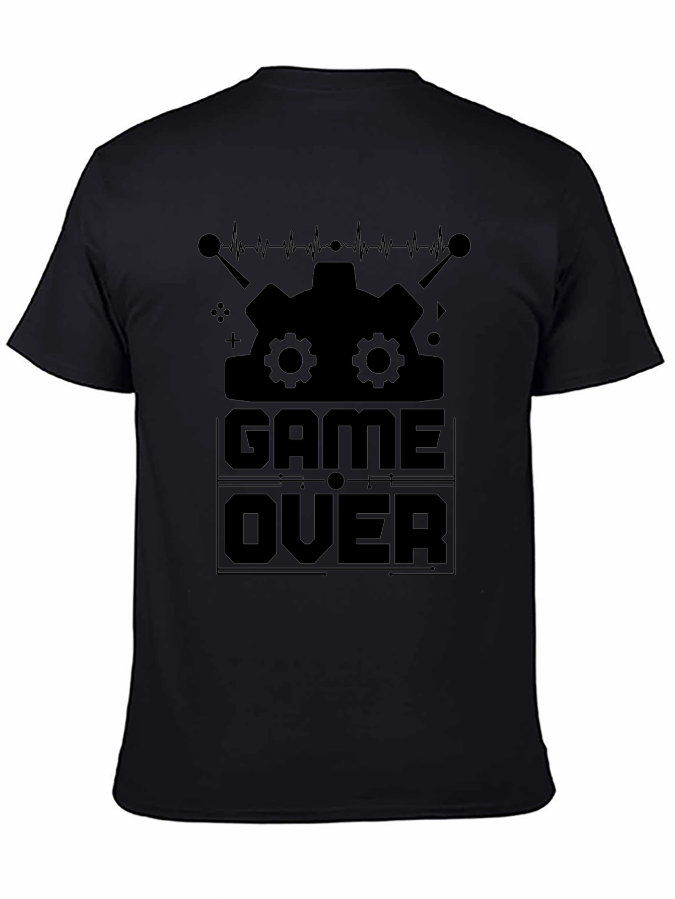 Game Over Graphic Tee - Gamer Style