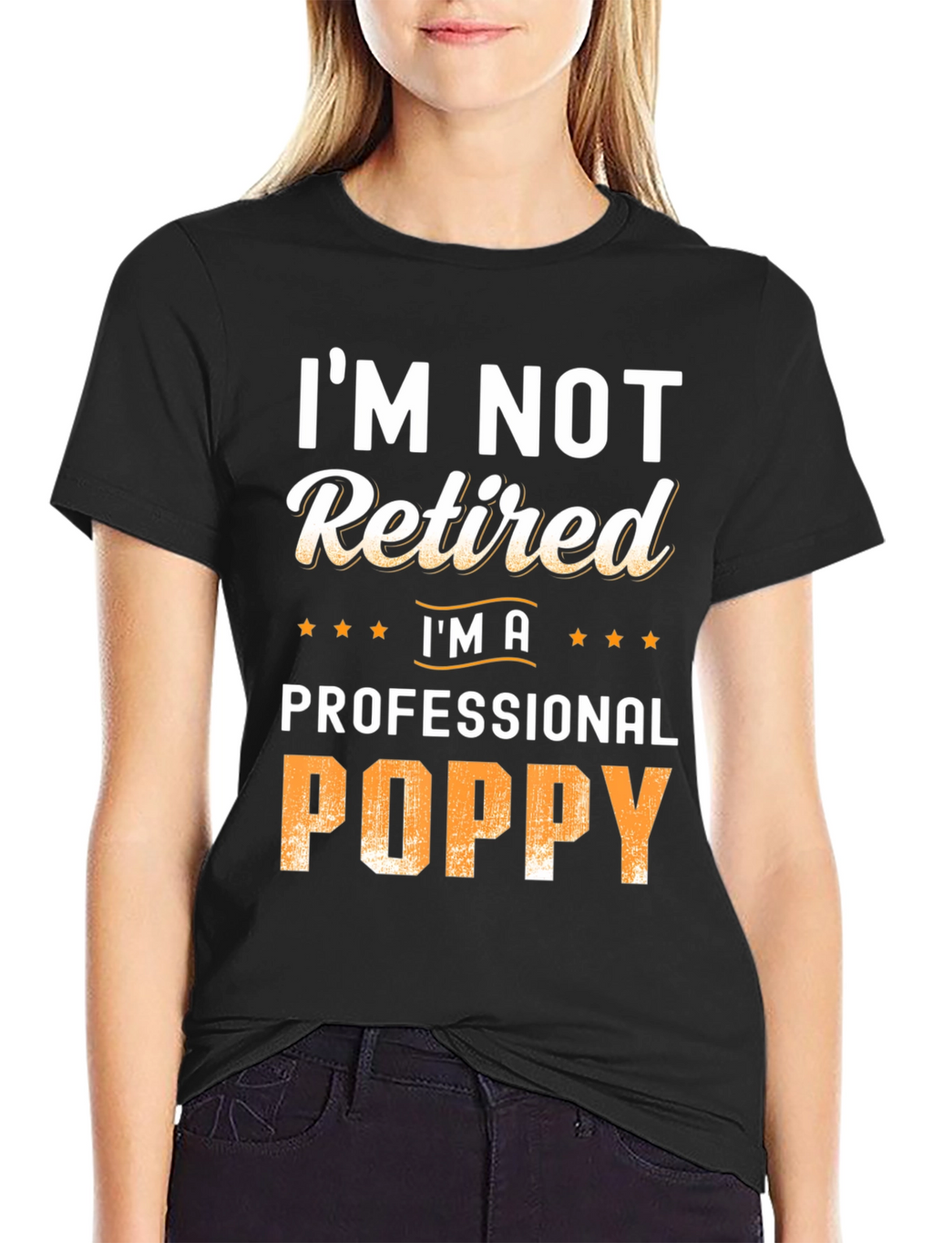 Professional Poppy T-Shirt - Funny Grandpa Tee