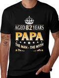 Aged 82 Years Papa T-Shirt