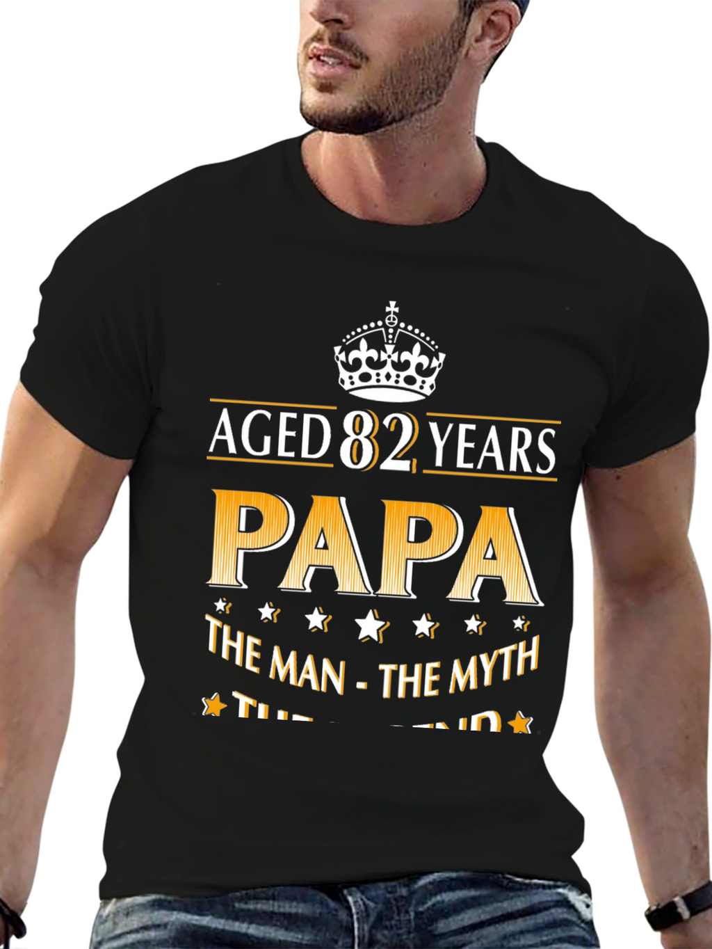 Aged 82 Years Papa T-Shirt