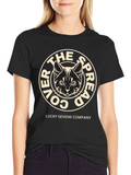 Cover The Spread Cat T-Shirt - Lucky Sevens Company