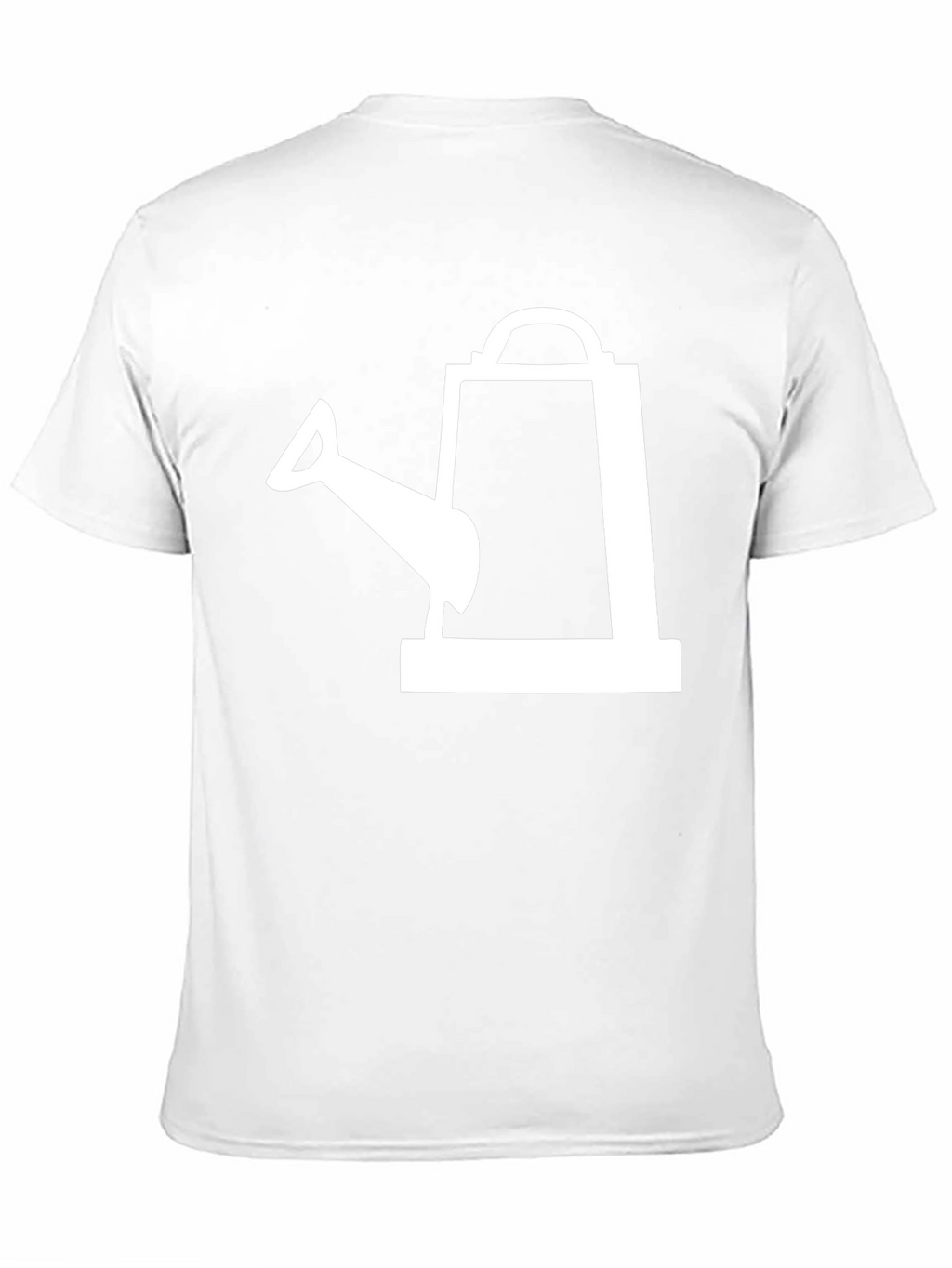 Watering Can Graphic T-Shirt - Black Cotton Tee
