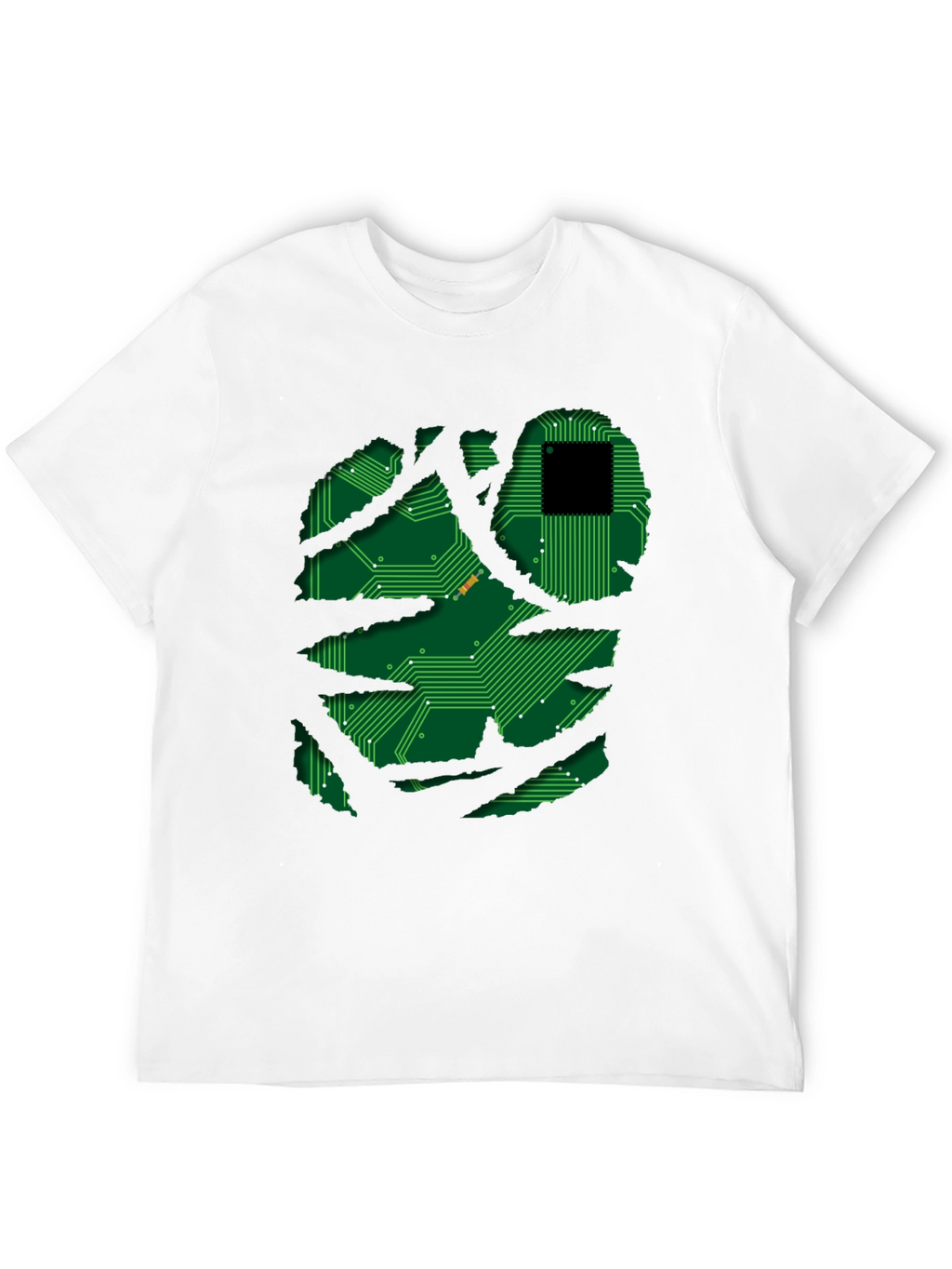 Tech Circuit Graphic T-Shirt