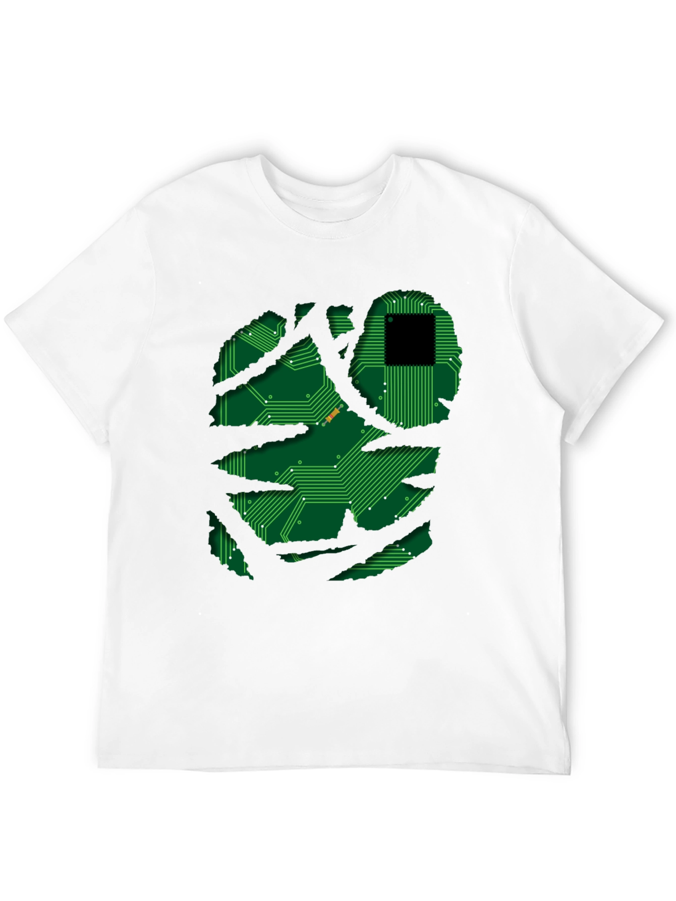 Tech Circuit Graphic T-Shirt