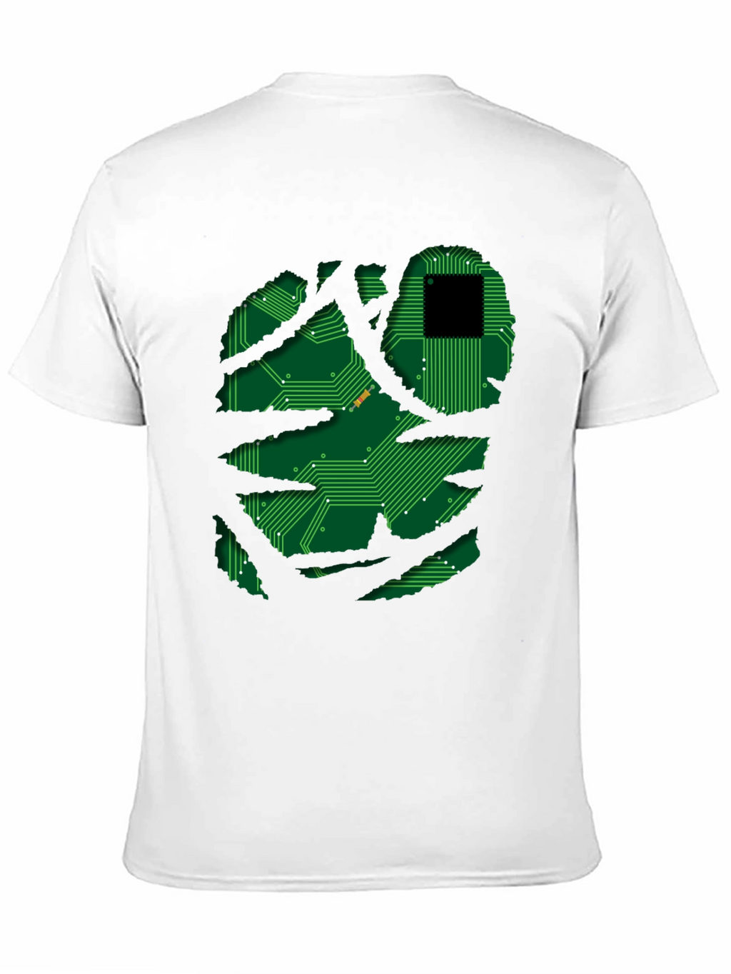 Tech Circuit Graphic T-Shirt