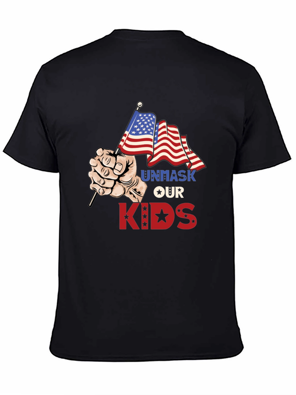 Unmask Our Kids Patriotic T-Shirt