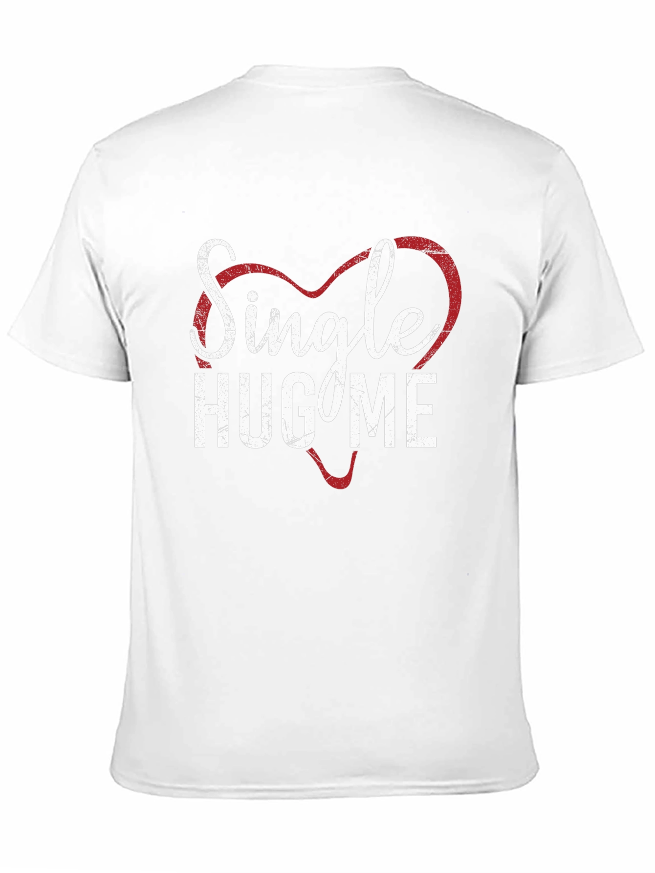 Single Hug Me Heart Graphic Tee