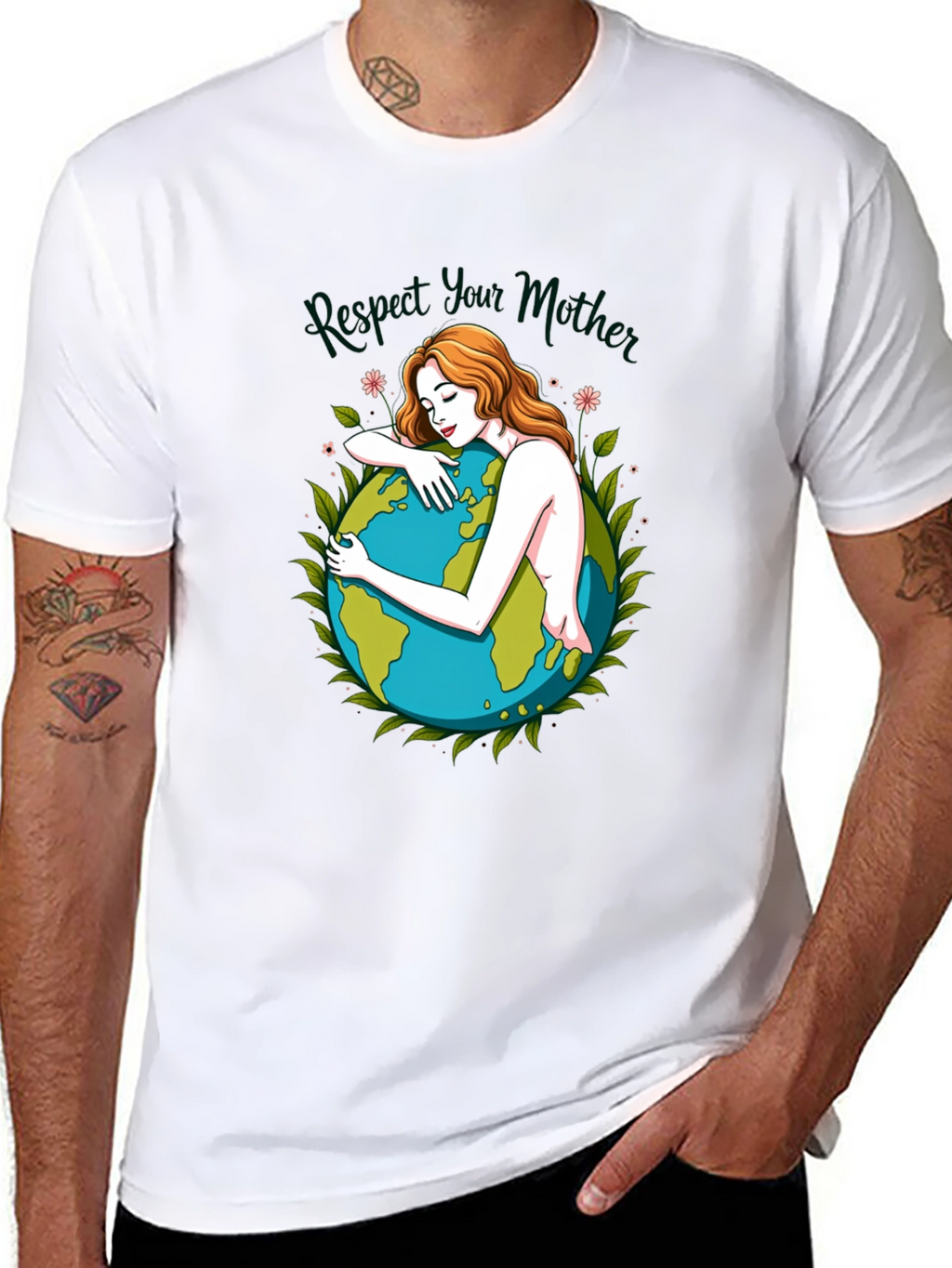 Respect Your Mother Earth Graphic Tee