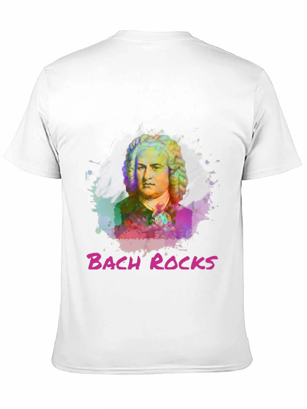 Bach Rocks Graphic T-Shirt