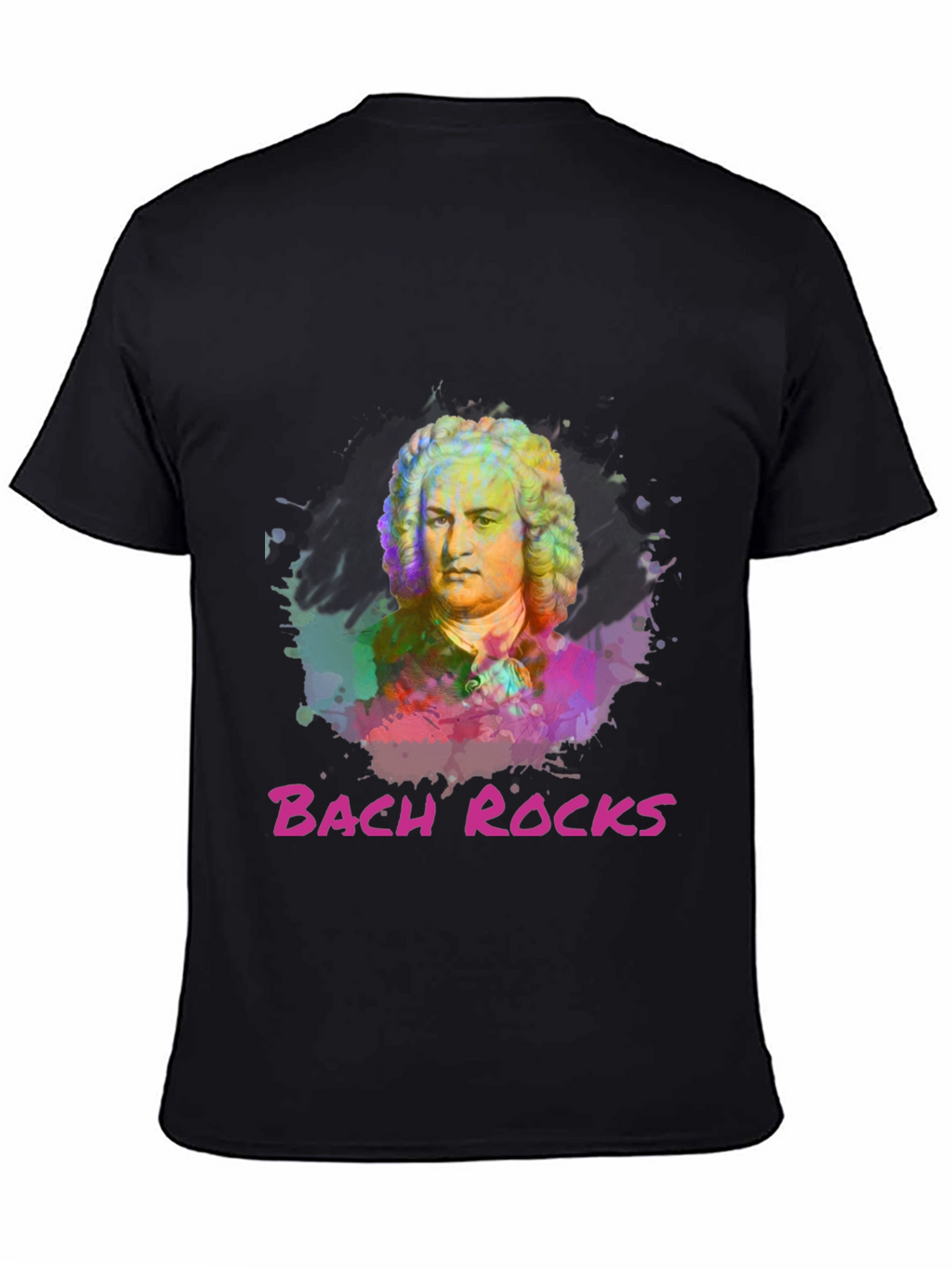 Bach Rocks Graphic T-Shirt