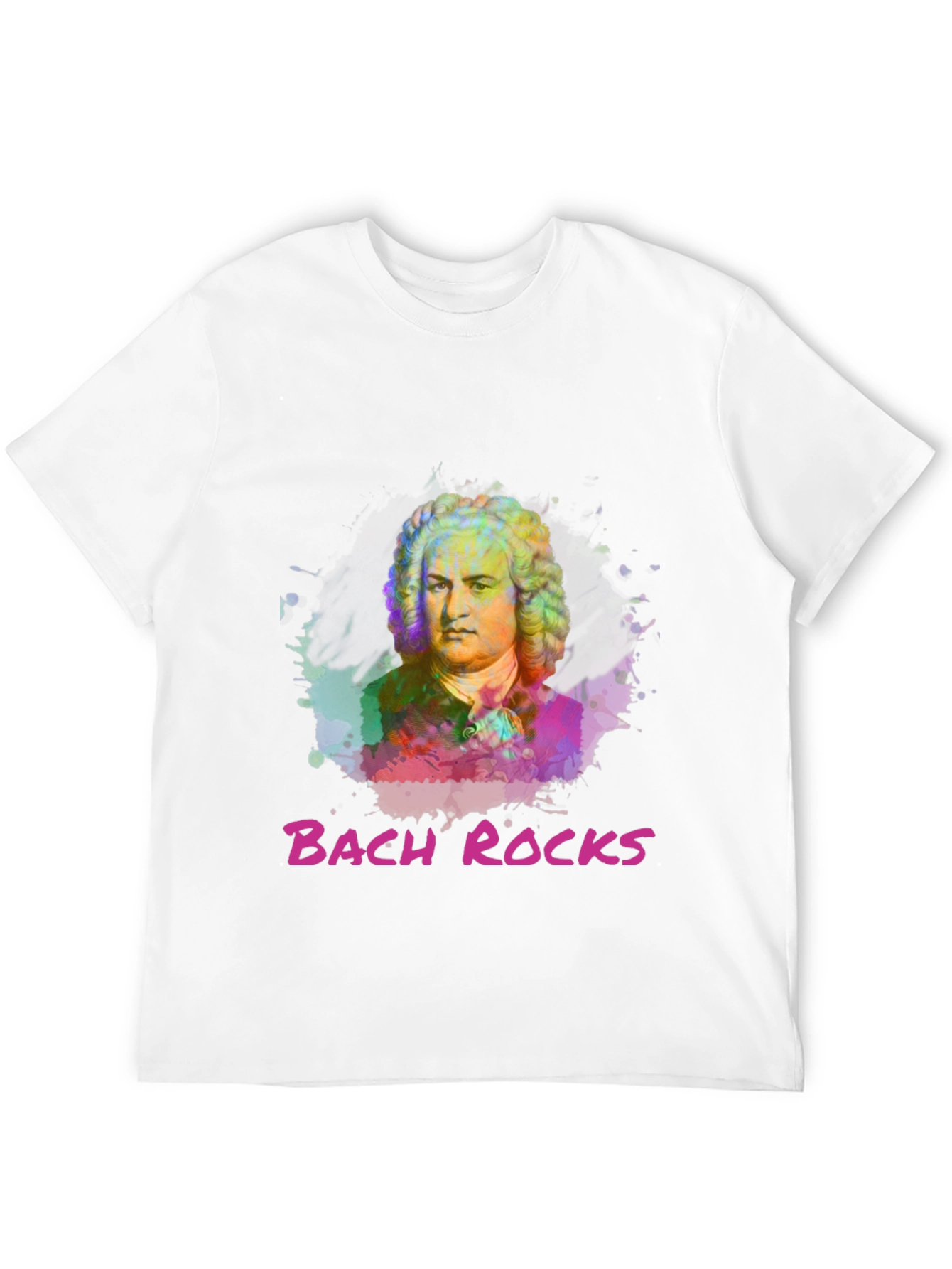 Bach Rocks Graphic T-Shirt
