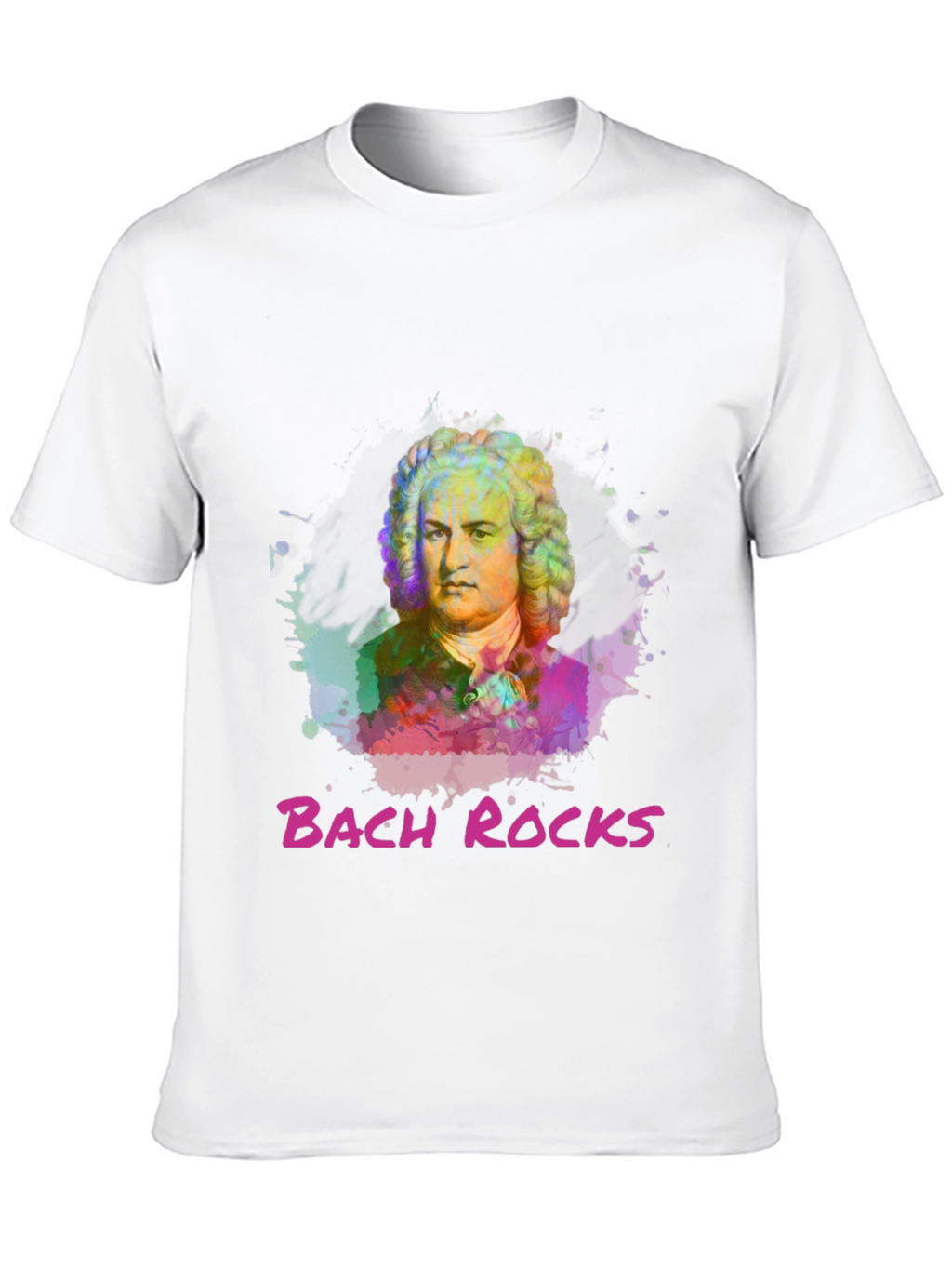 Bach Rocks Graphic T-Shirt