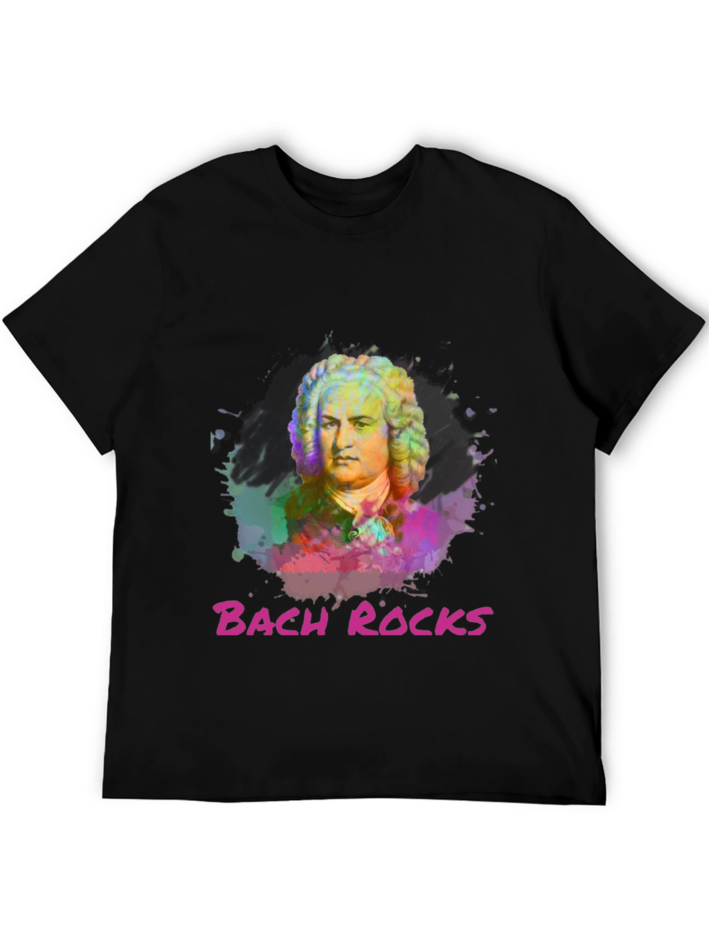 Bach Rocks Graphic T-Shirt