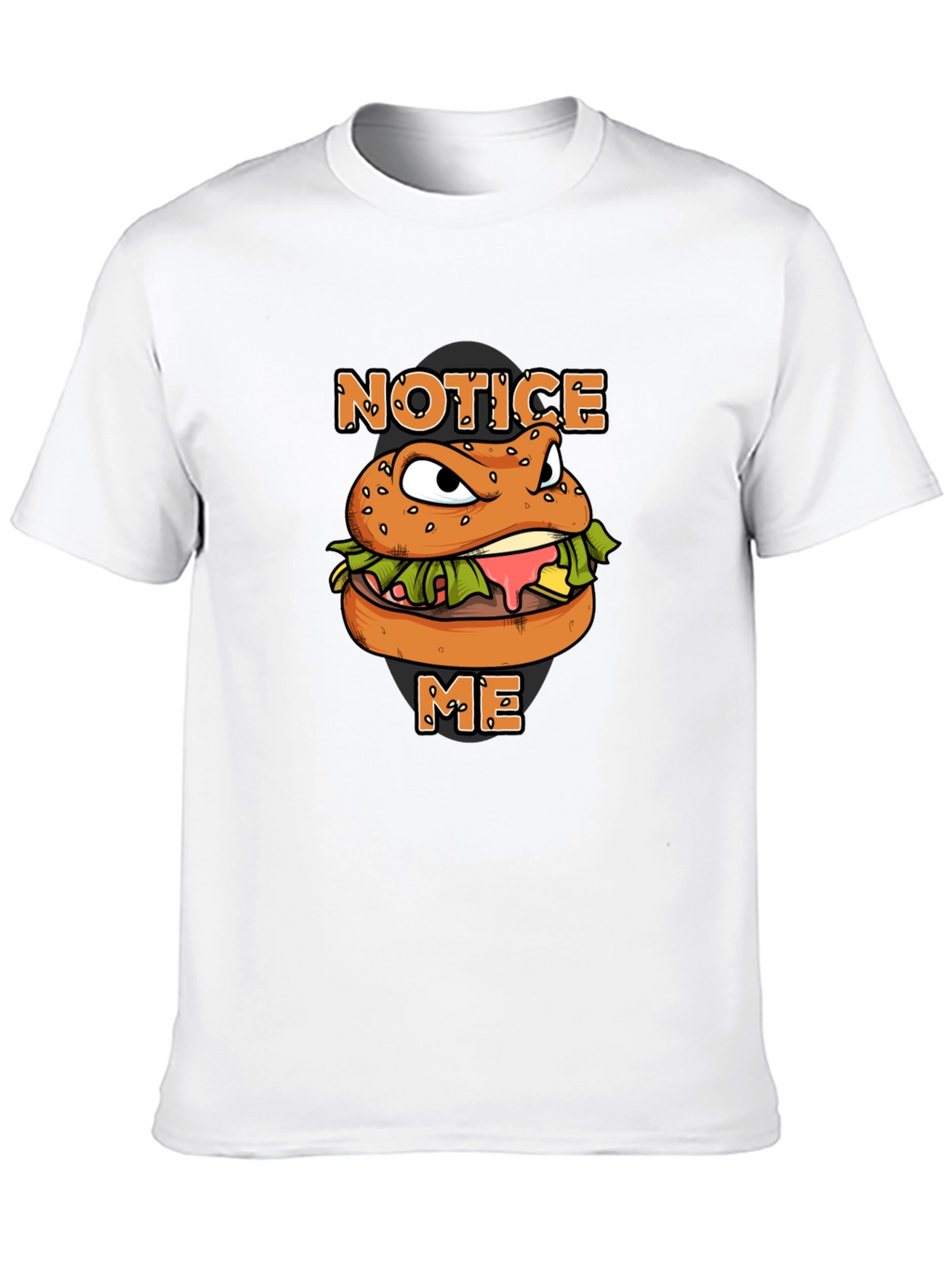 Notice Me Burger Graphic Tee