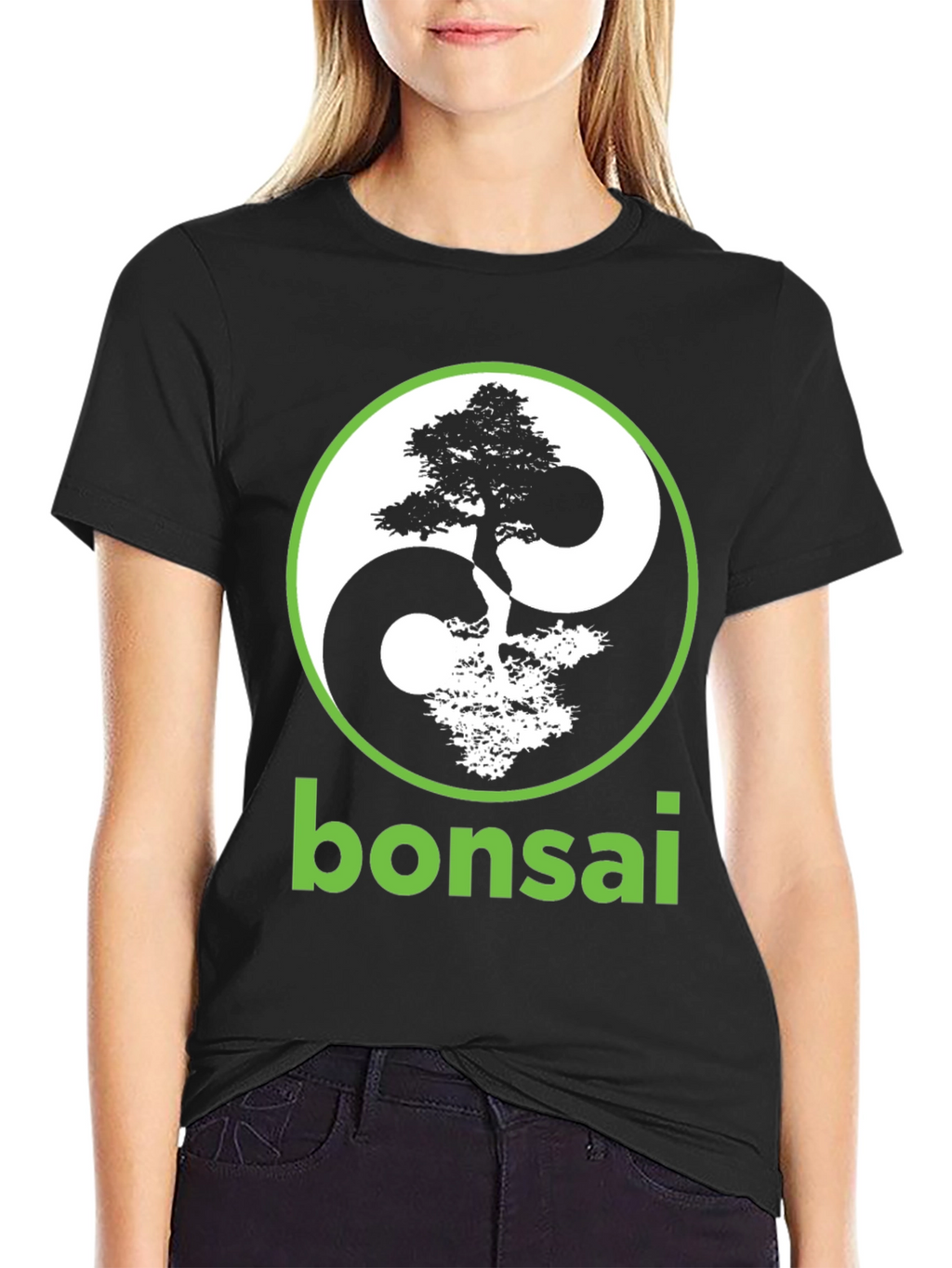 Bonsai Yin Yang Graphic Tee