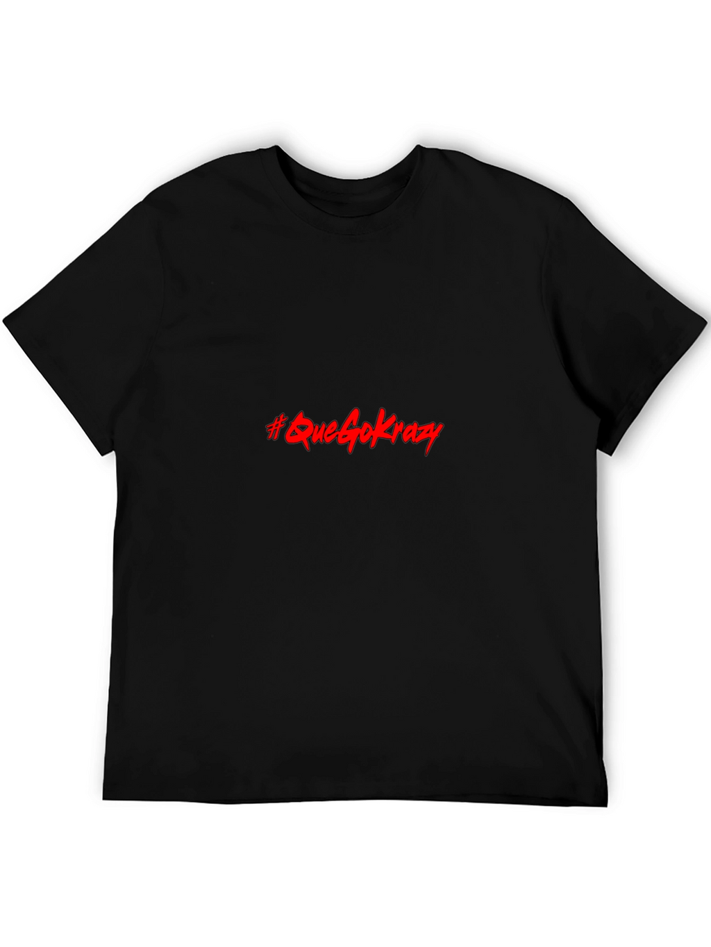 QueGoKrazy Black T-Shirt