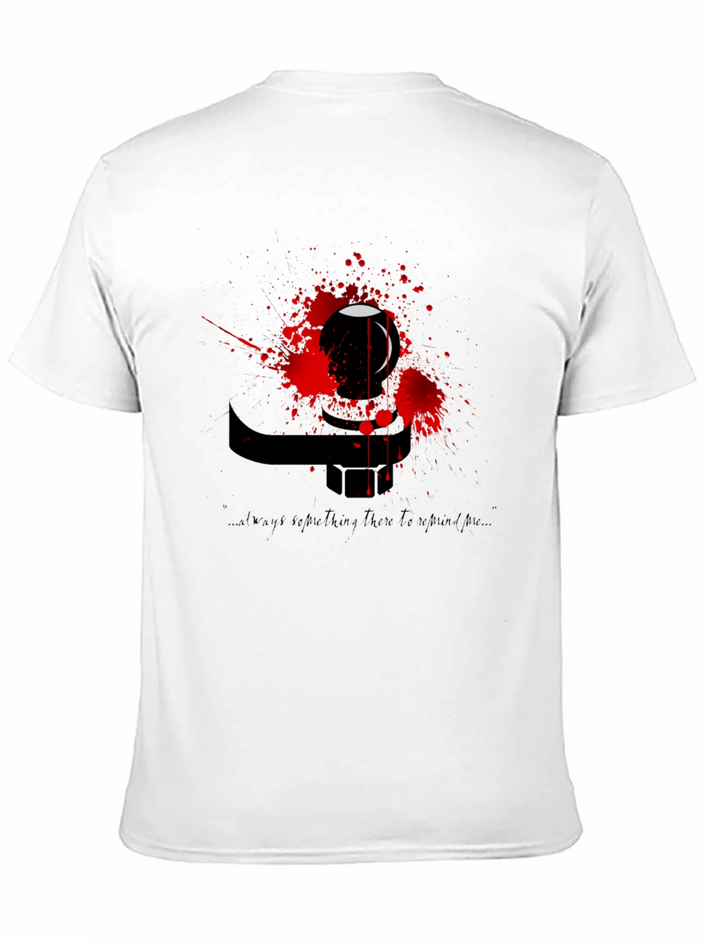 Abstract Graphic Tee - Dark & Edgy Style
