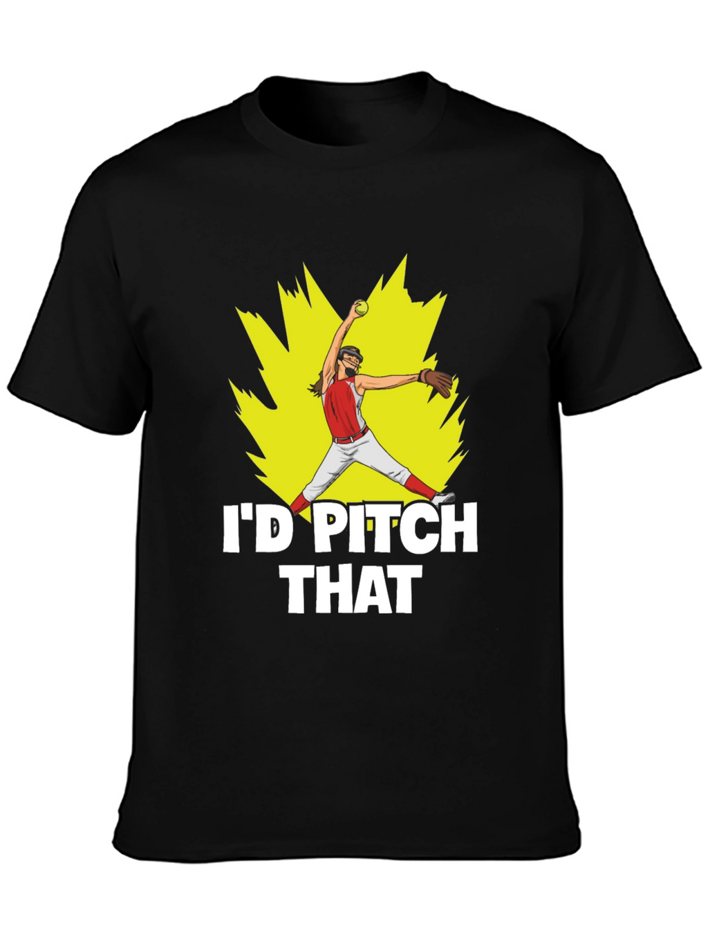 Id Pitch That Black T-Shirt