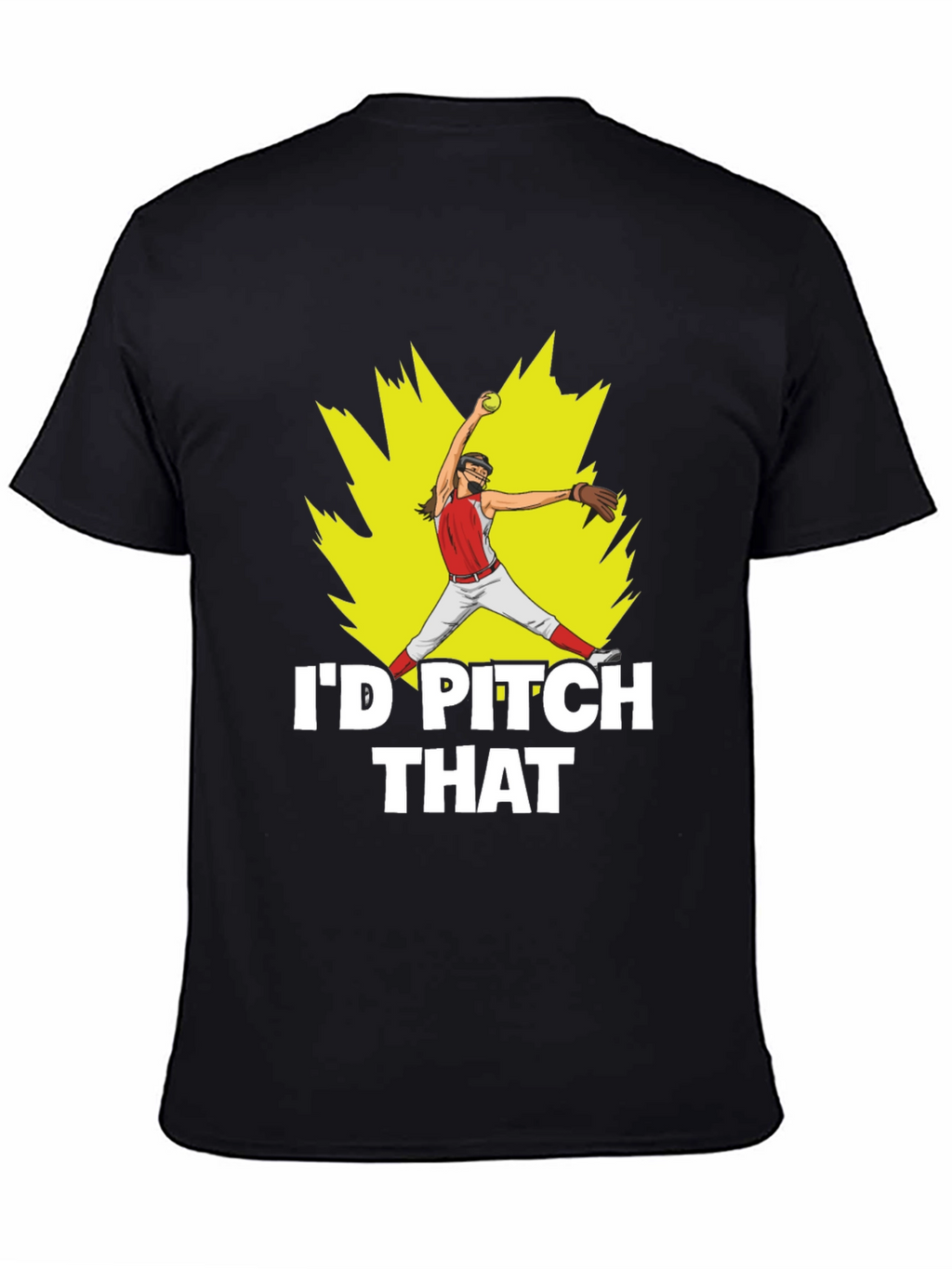 Id Pitch That Black T-Shirt