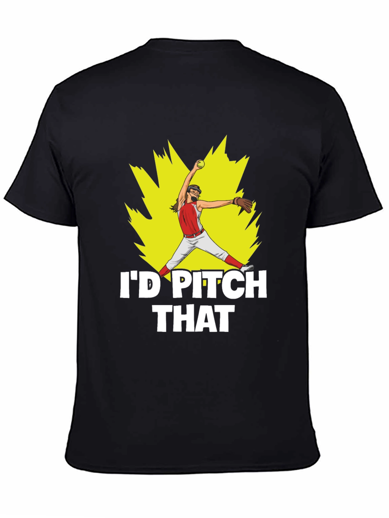 Id Pitch That Black T-Shirt