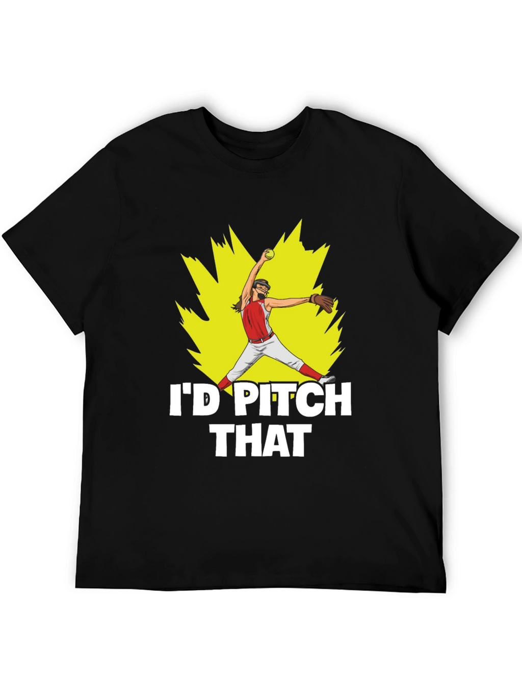 Id Pitch That Black T-Shirt