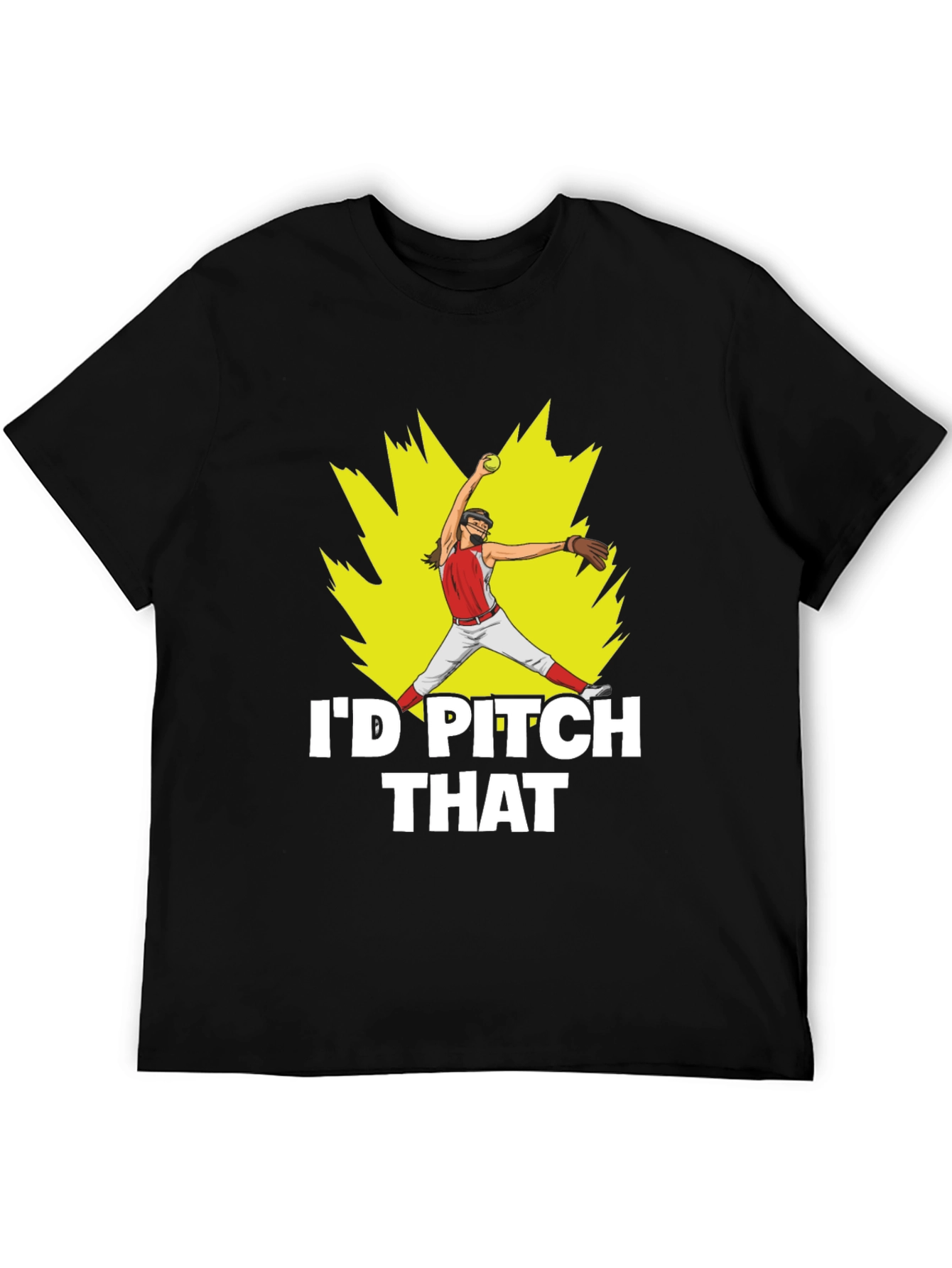 Id Pitch That Black T-Shirt