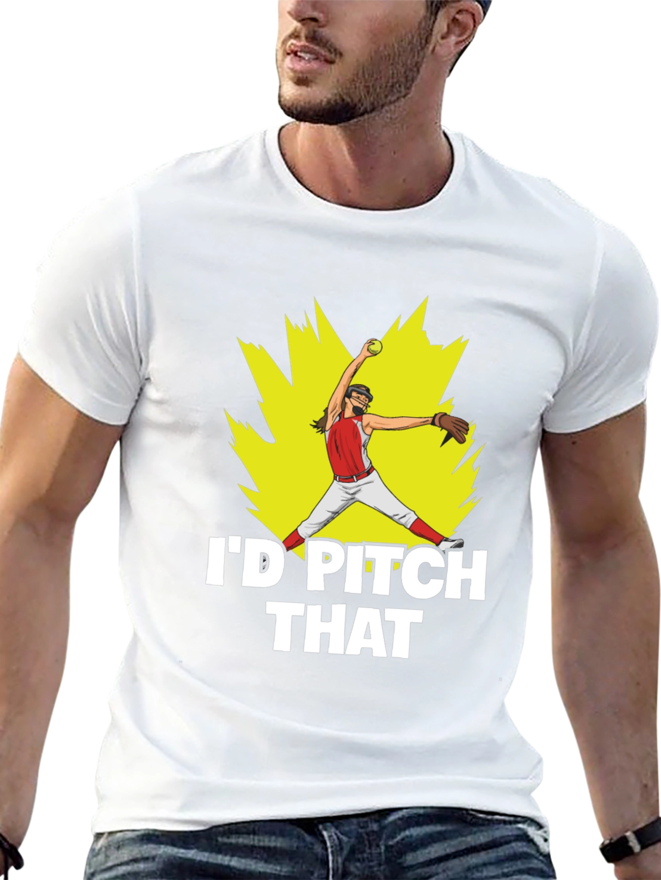 Id Pitch That Black T-Shirt