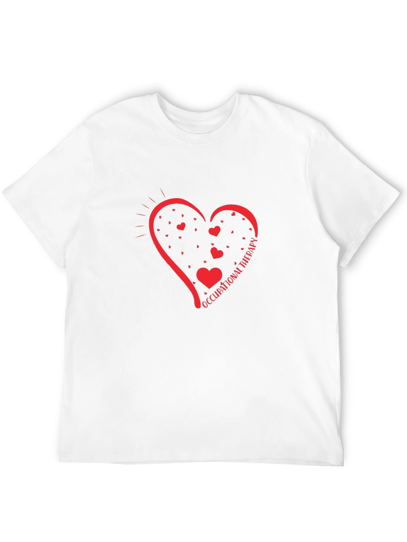 Occupational Therapy Heart T-Shirt - Black