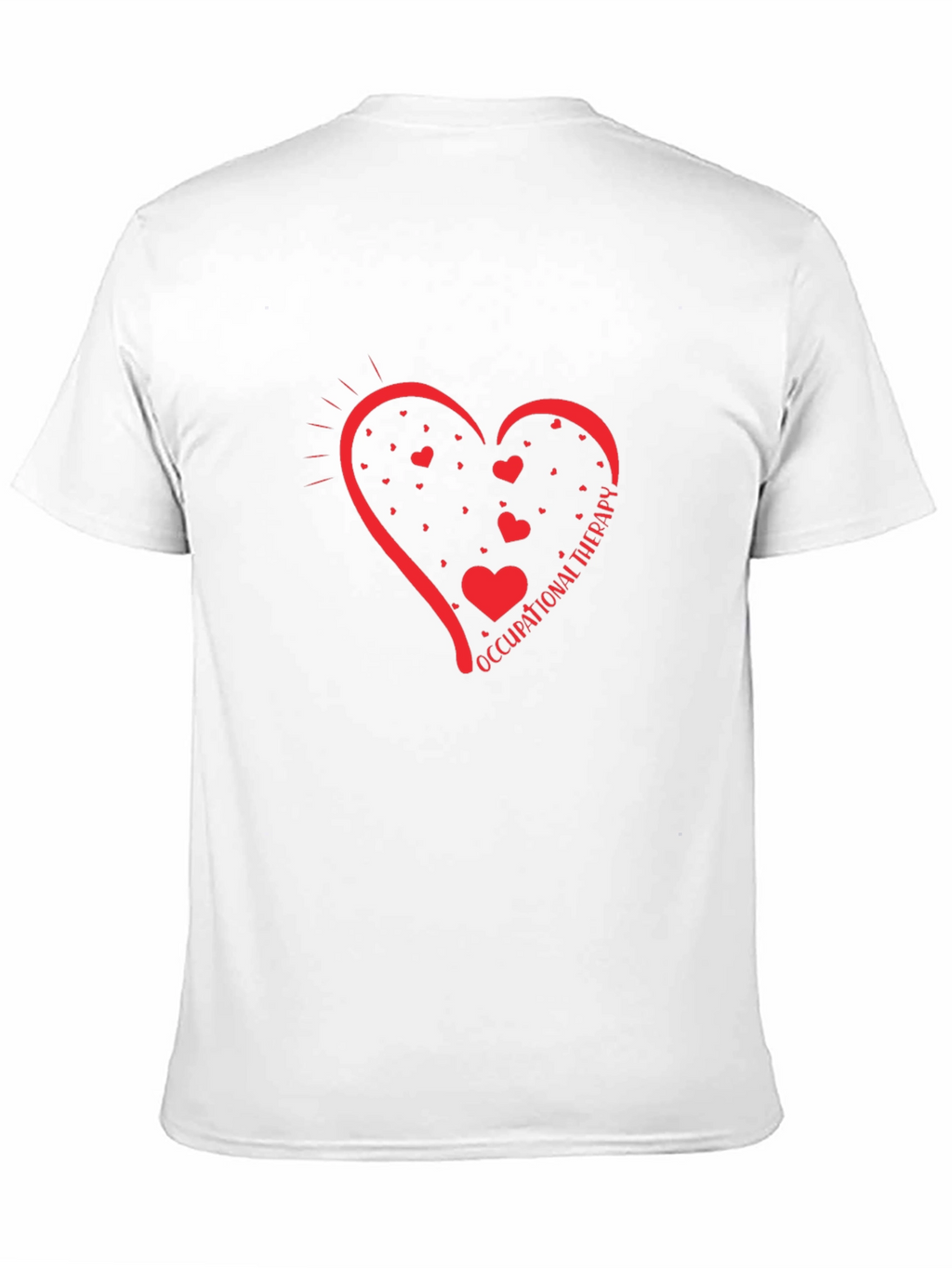 Occupational Therapy Heart T-Shirt - Black