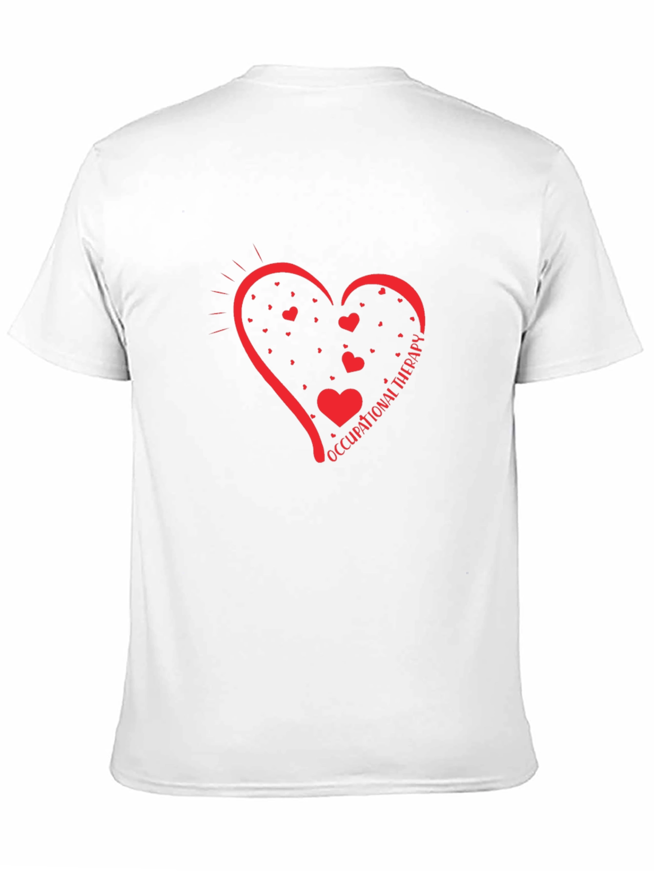 Occupational Therapy Heart T-Shirt - Black