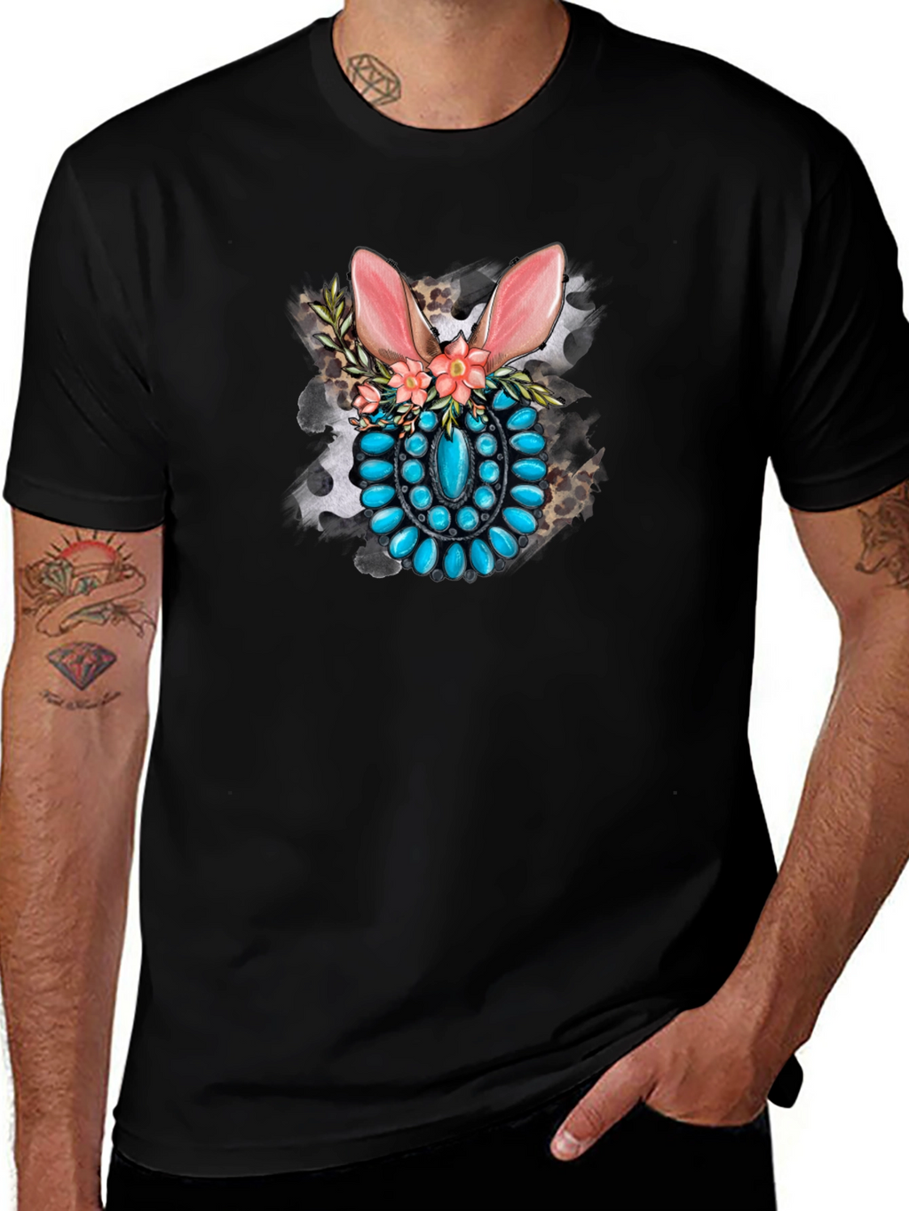 Bunny Turquoise Stone T-Shirt