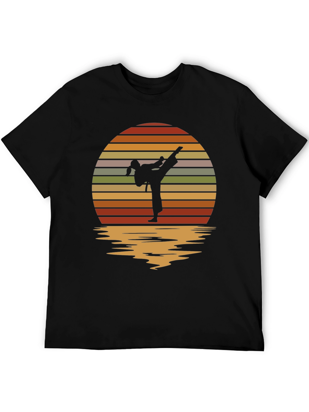 Karate Sunset T-Shirt - Martial Arts Apparel