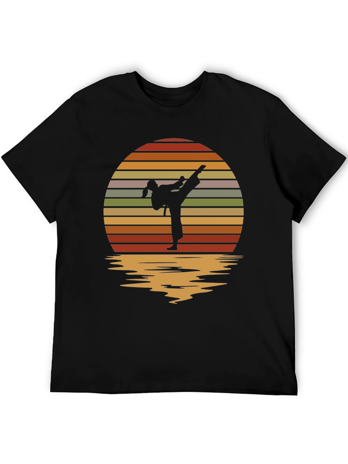 Karate Sunset T-Shirt - Martial Arts Apparel