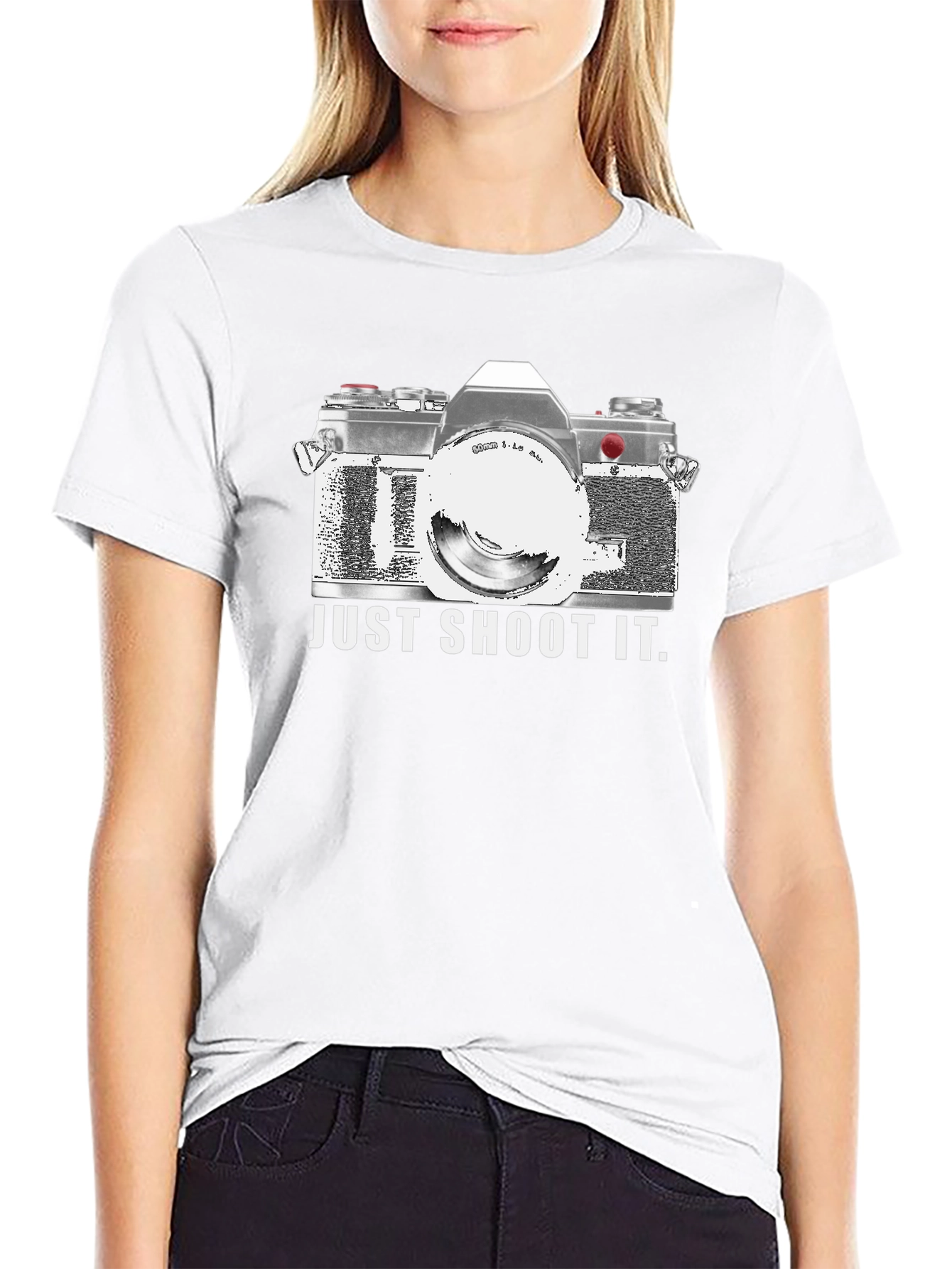 Just Shoot It Camera Graphic Tee